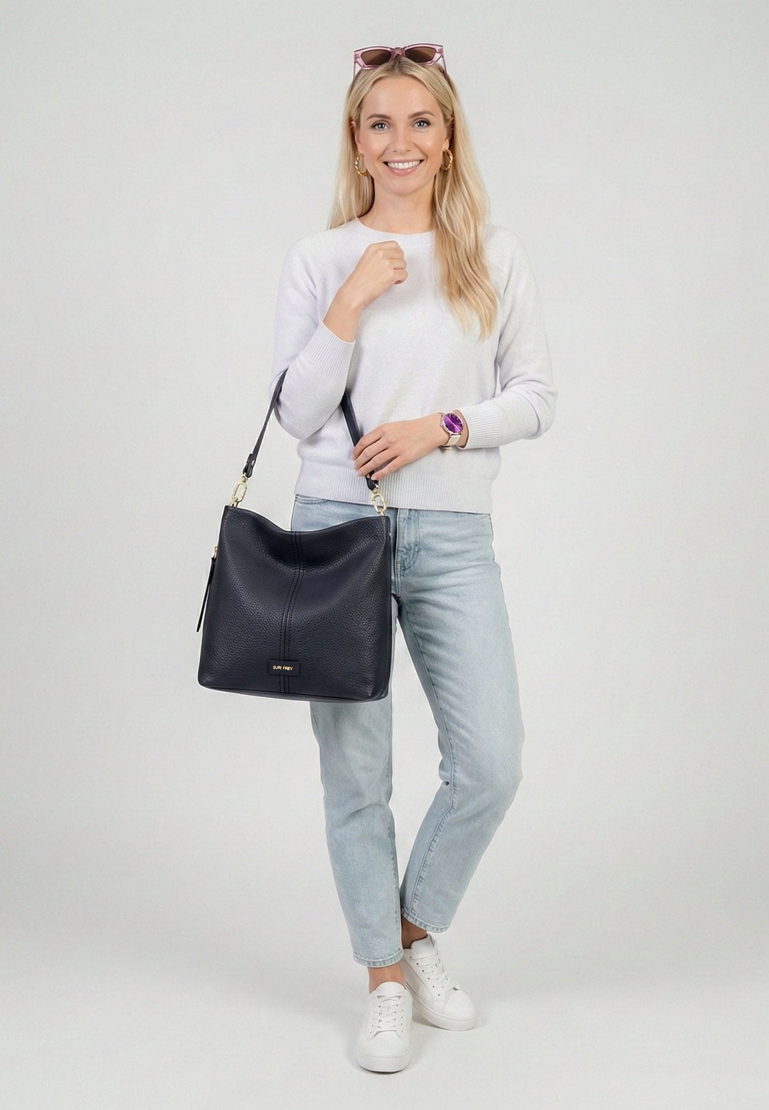 SURI FREY Beuteltasche SFY Gray