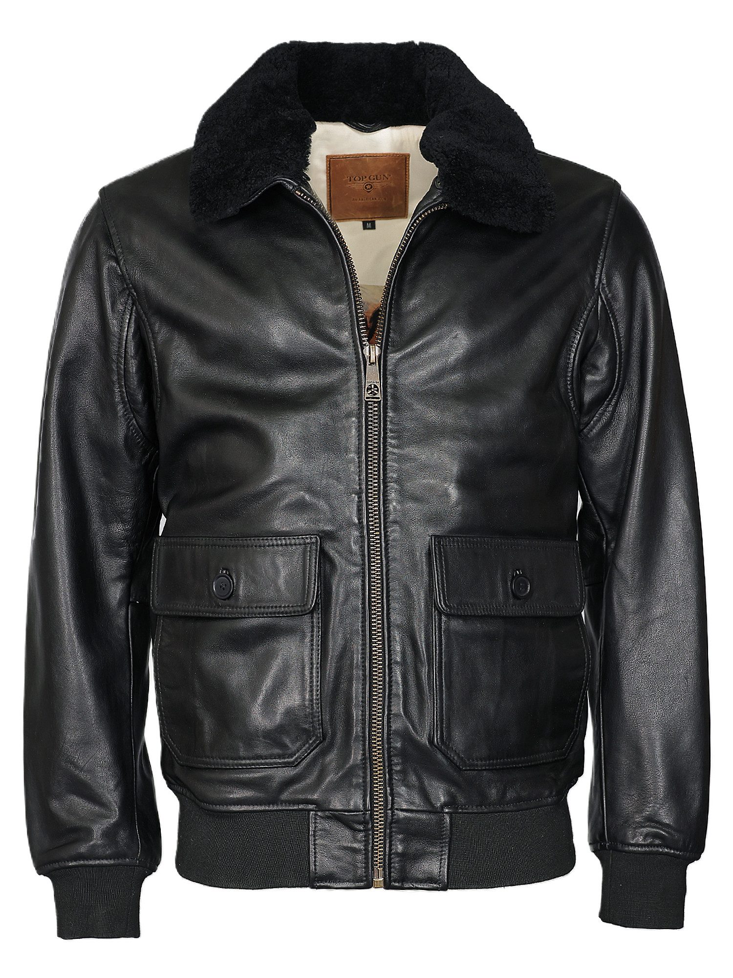 TOP GUN Lederjacke TG2023002