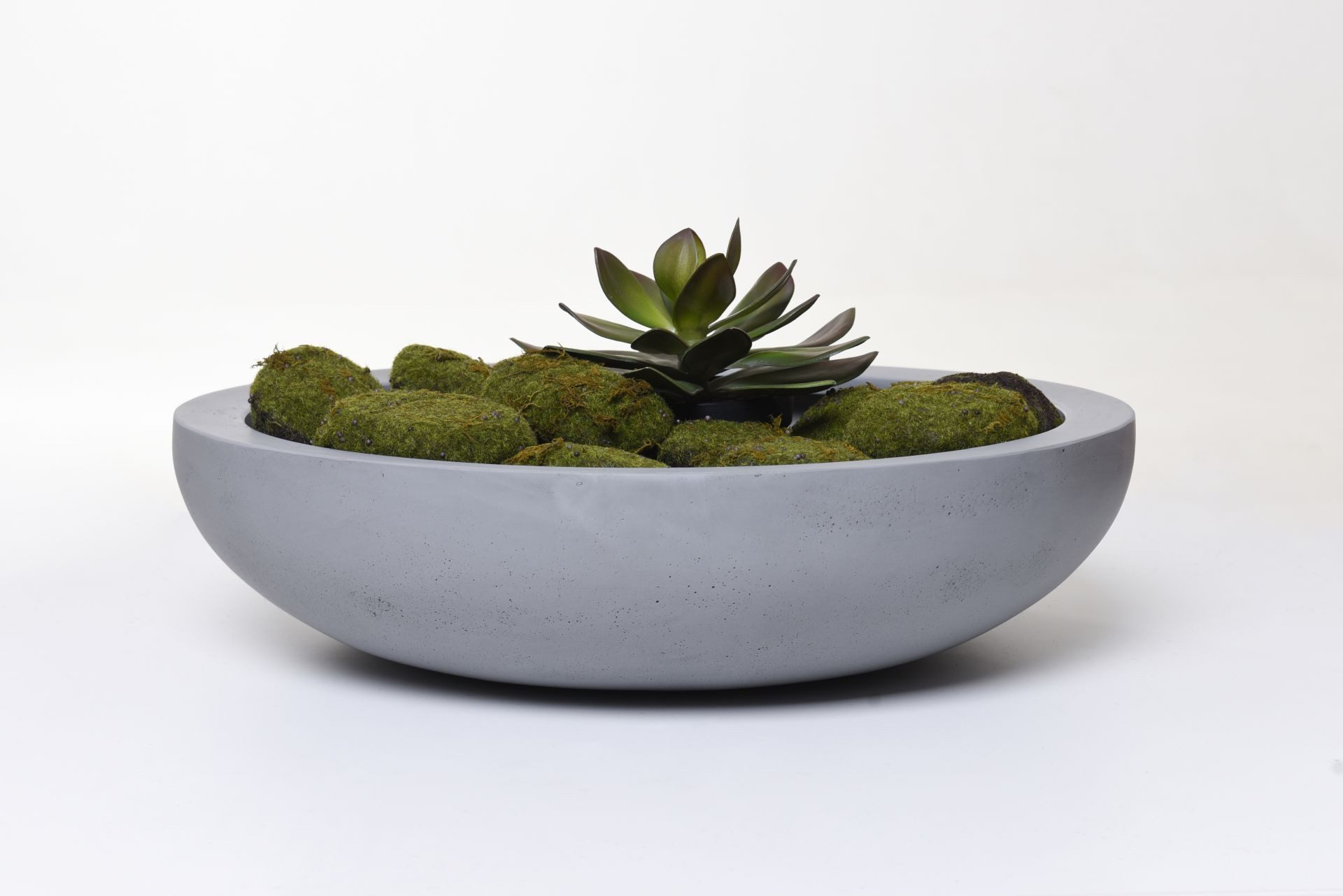 VIVANNO Pflanzschale Fiberglas PLANA Schale - günstig online kaufen