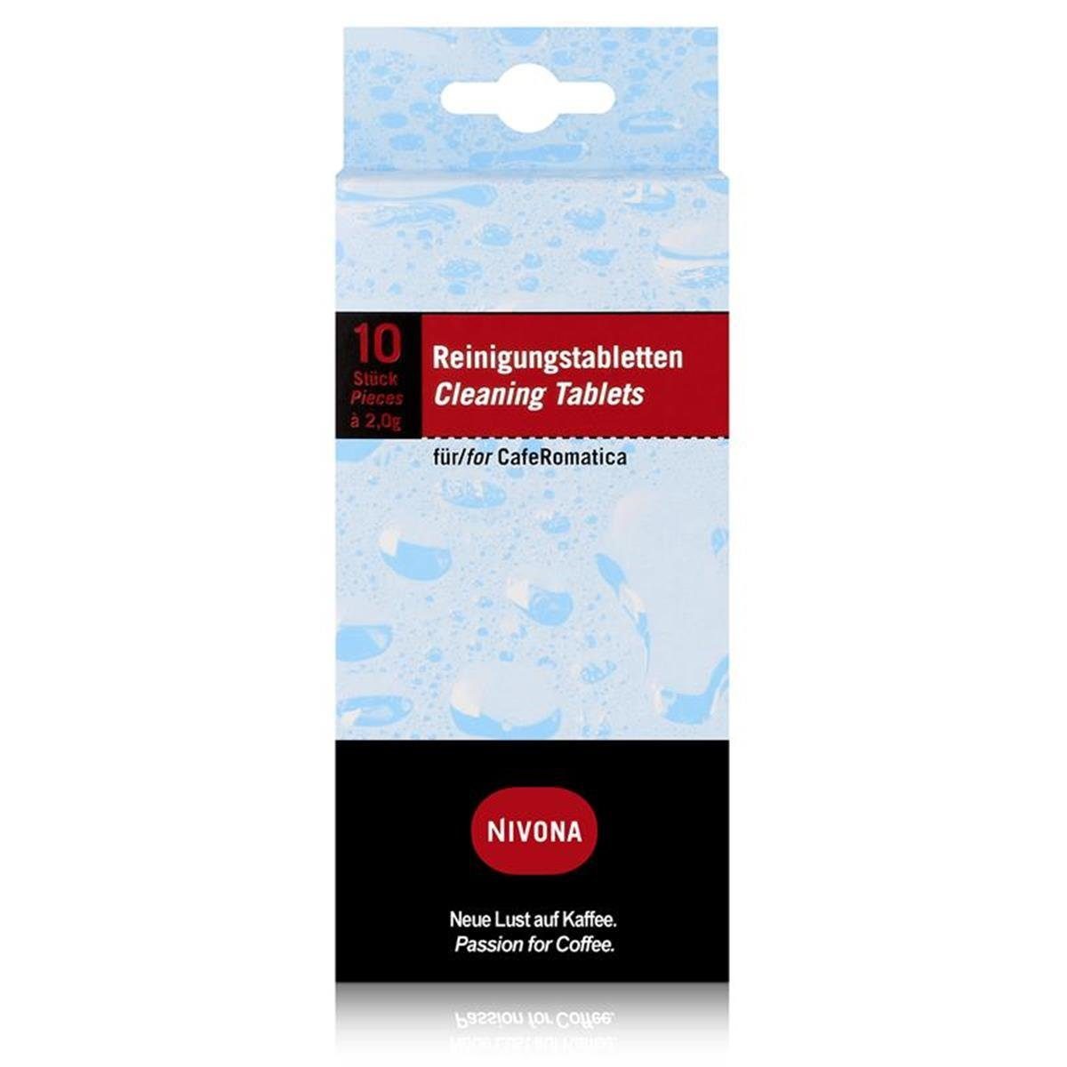 Nivona Nivona NIRT 701 VE10 Reinigungstabletten 20g - Für CafeRomatica (2er P Reinigungstabletten