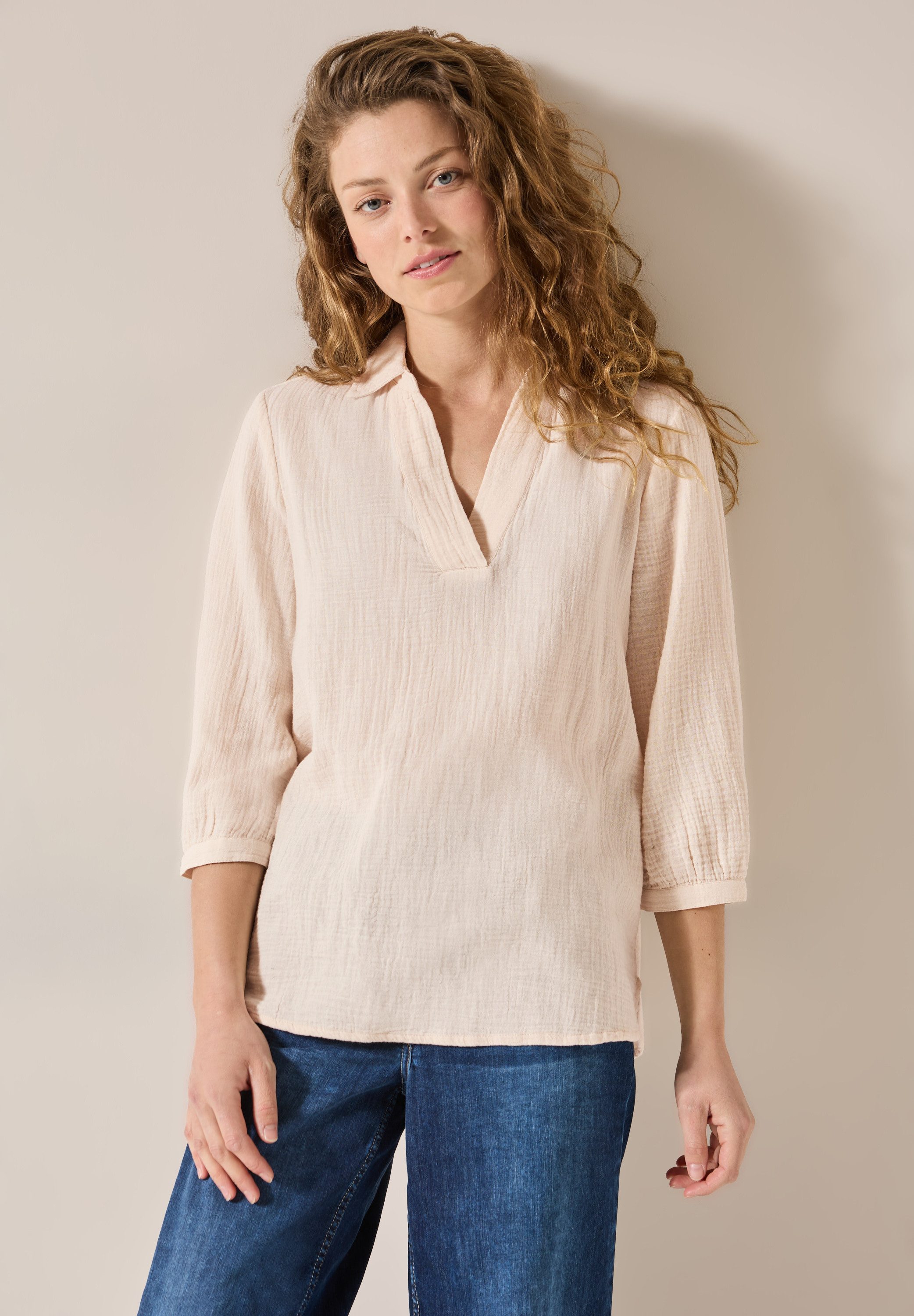 Klassische Bluse