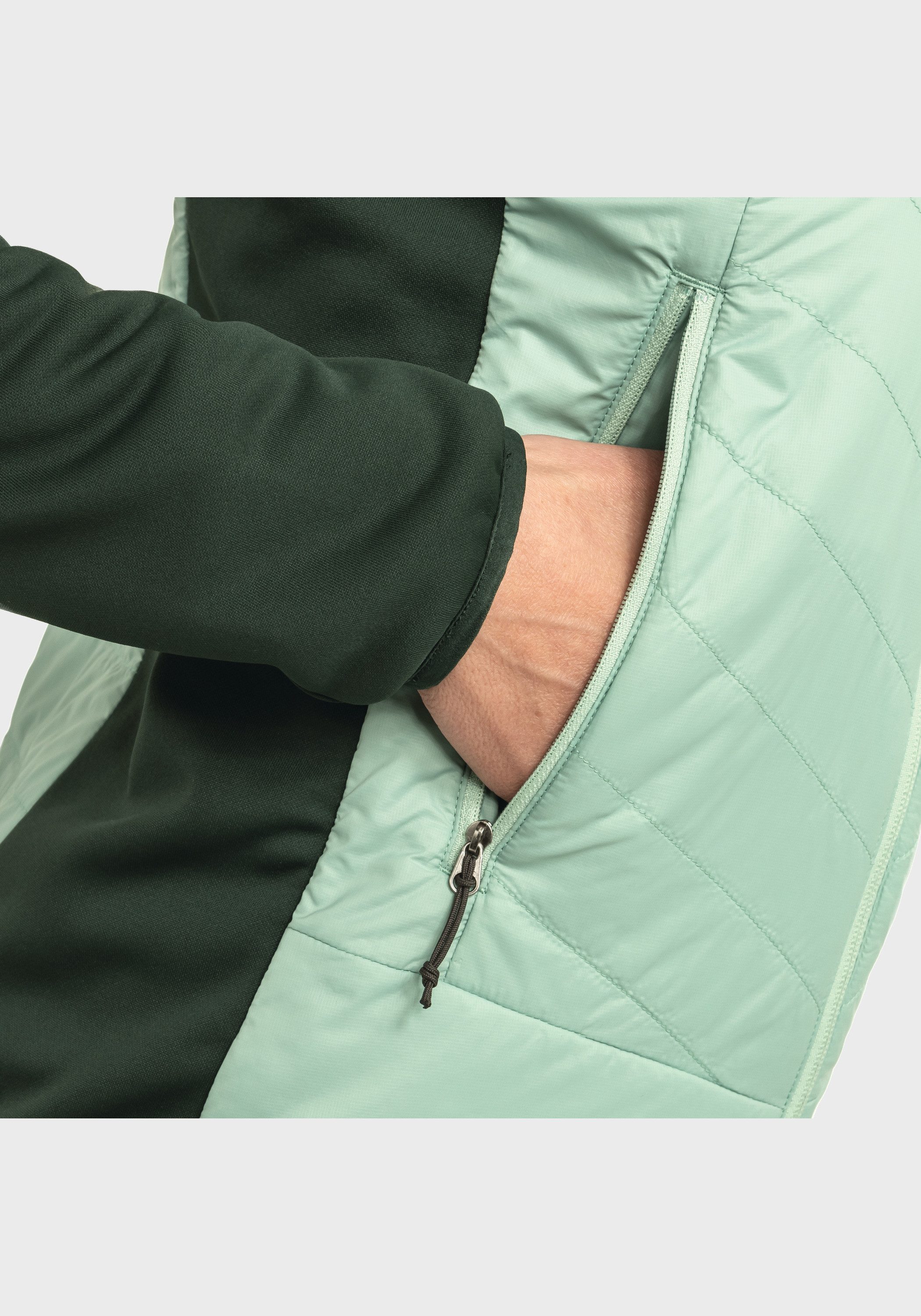 Schöffel Fleecejacke Hiking Hybrid Jk Style Cascata WMS