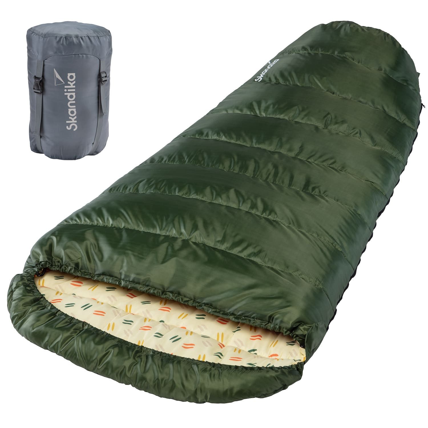 Skandika Mumienschlafsack Vegas Schlafsack XXL, Reißverschluss: günstig online kaufen