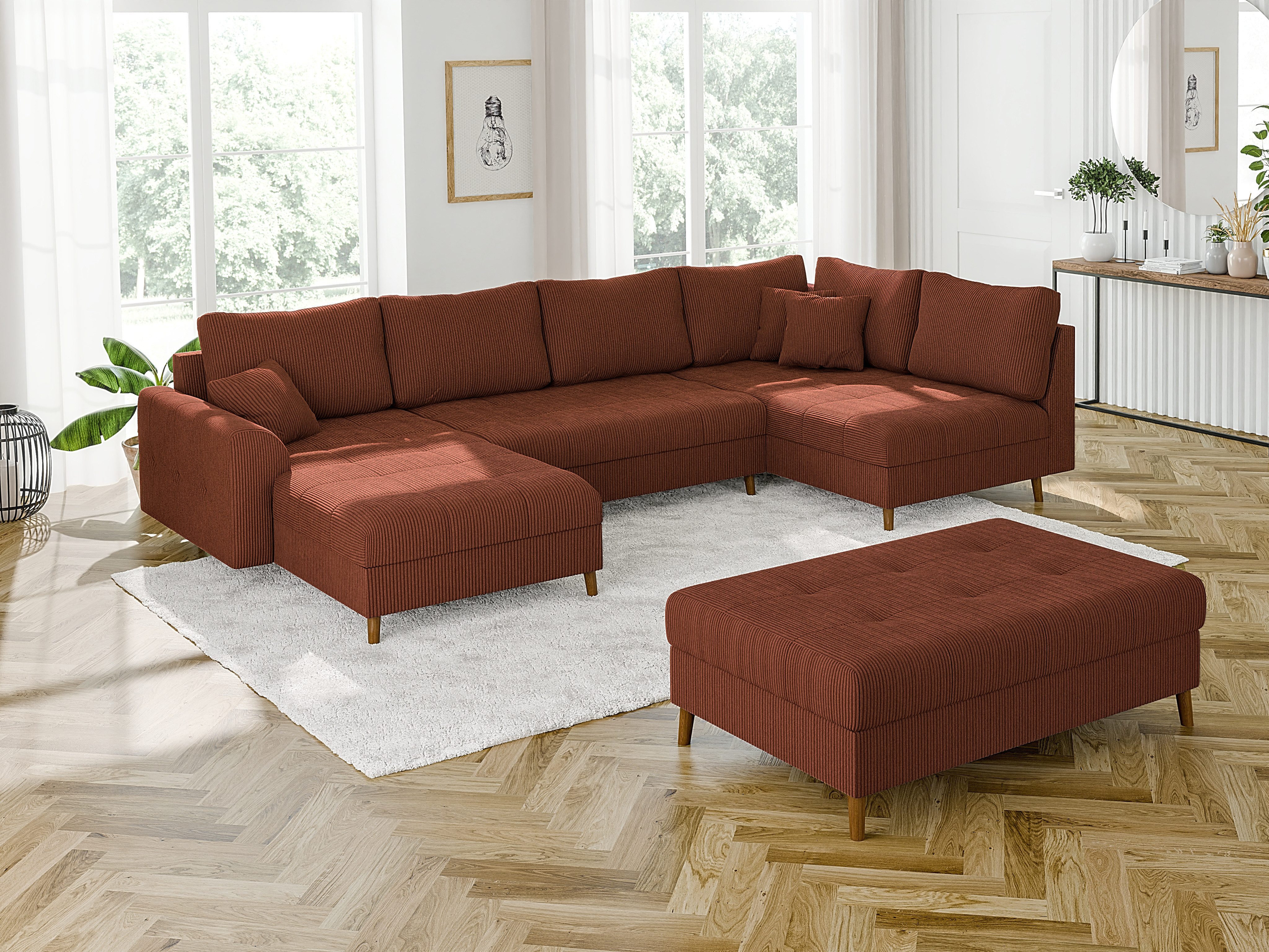 S-Style Möbel Wohnlandschaft und Hocker Zara günstig online kaufen