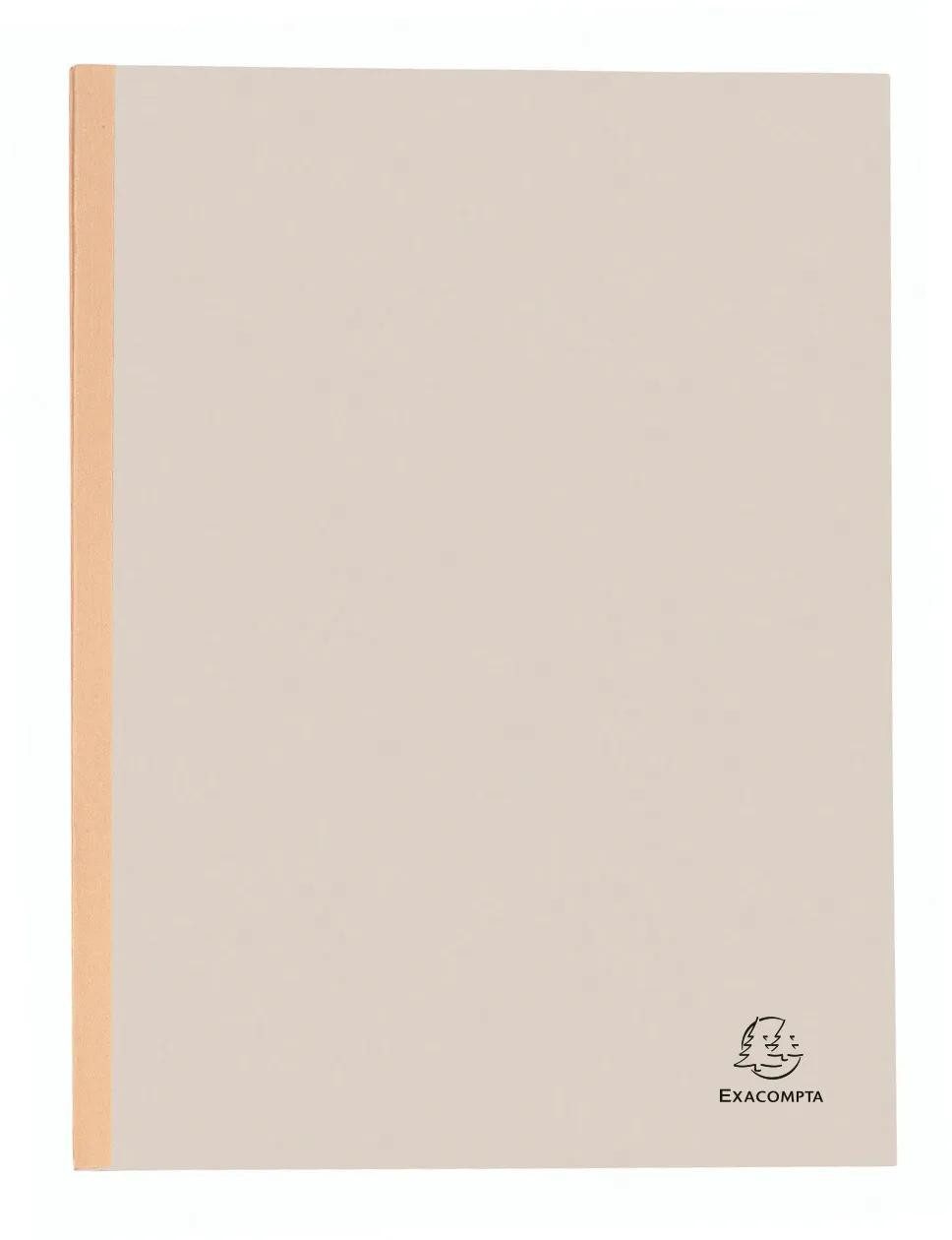EXACOMPTA Organisationsmappe 25er Aktendeckel mit leinen Rücken Forever® 320g A4 - Grau - 770009E, Sammelmappe Dehnbar