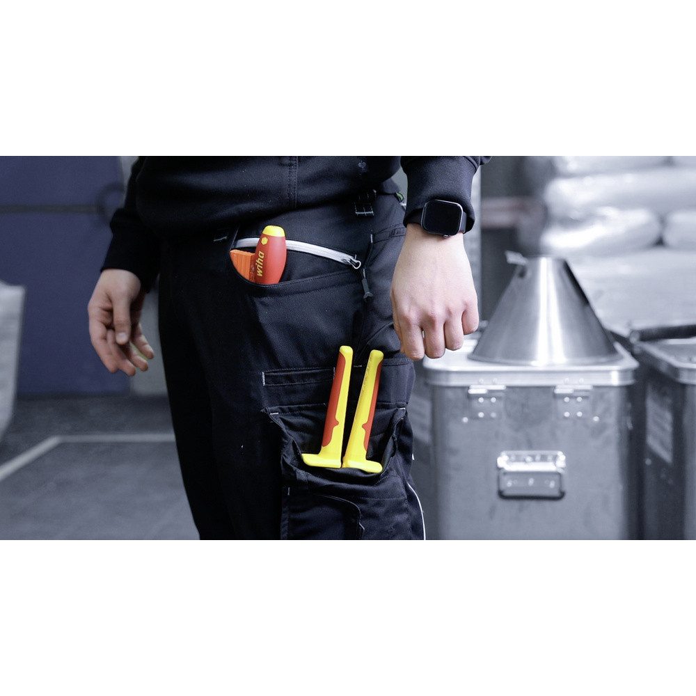 Thumbnail - Wiha Kabelschere Wiha 46675 Kabelschneider Geeignet für (Abisoliertechnik) Alu- und Ku