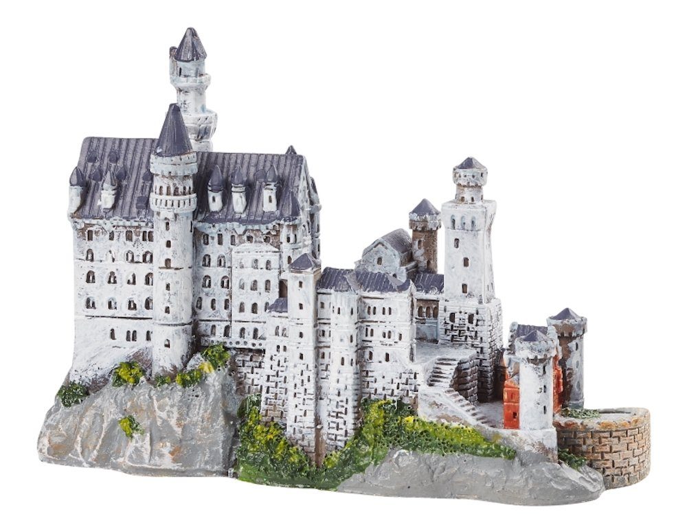 HobbyFun Dekofigur Miniatur Schloss Neuschwanstein, 7,5cm, Dekofigur