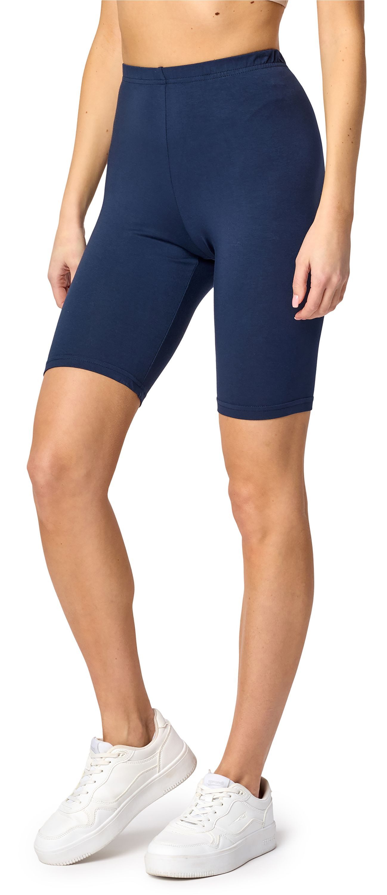 Bellivalini Leggings Damen Shorts aus Viskose BLV50-149 (1-tlg) elastischer Bund