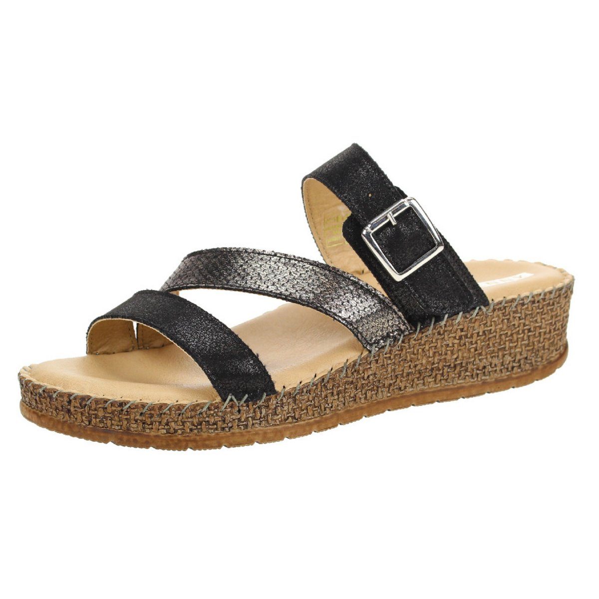 Jenny Pantoletten für Damen in schwarz Pantolette (1-tlg)