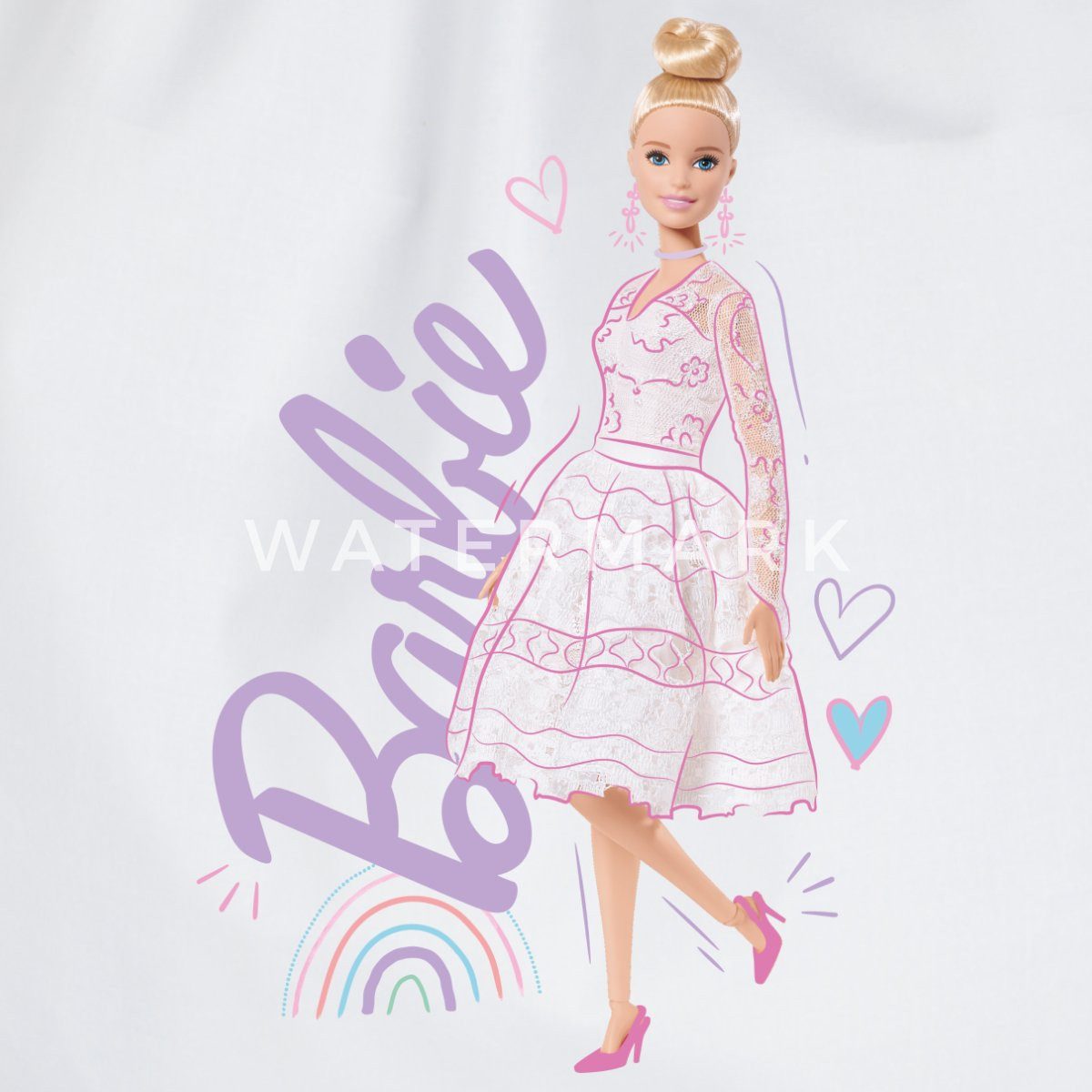 Spreadshirt Turnbeutel Barbie Hochzeitskleid Turnbeutel (1-tlg)