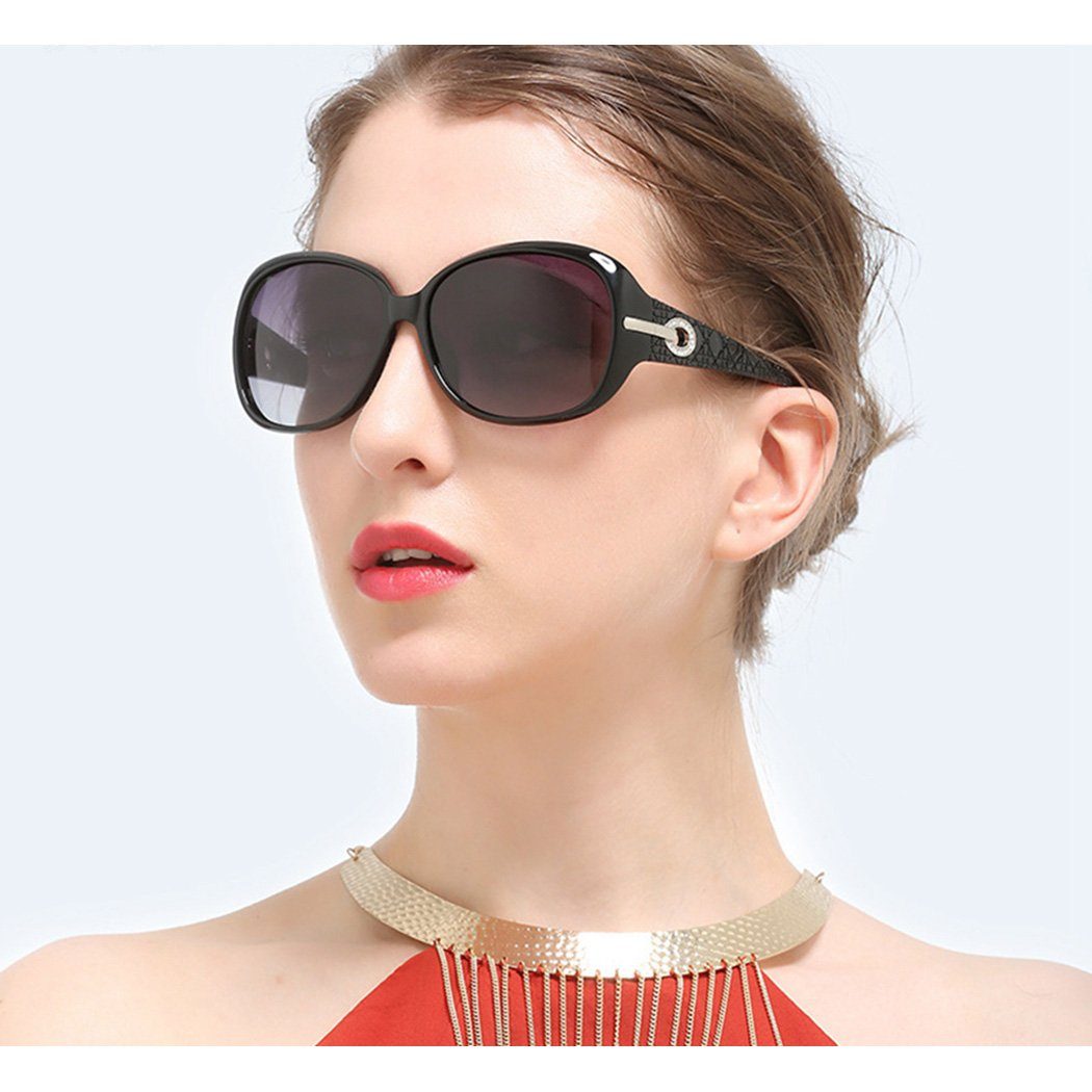 DAYUT polarisierte Damenmode-Sonnenbrillen, (1-St) Sonnenbrillen Sonnenbrille