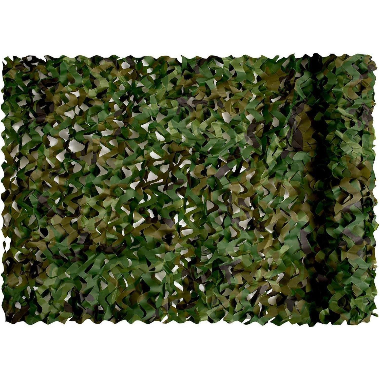 LuxusKollektion Schutznetz Tarnnetz Camouflage Netz Tarnung Sonnenschutz Jagd Outdoor 1.5 × 12