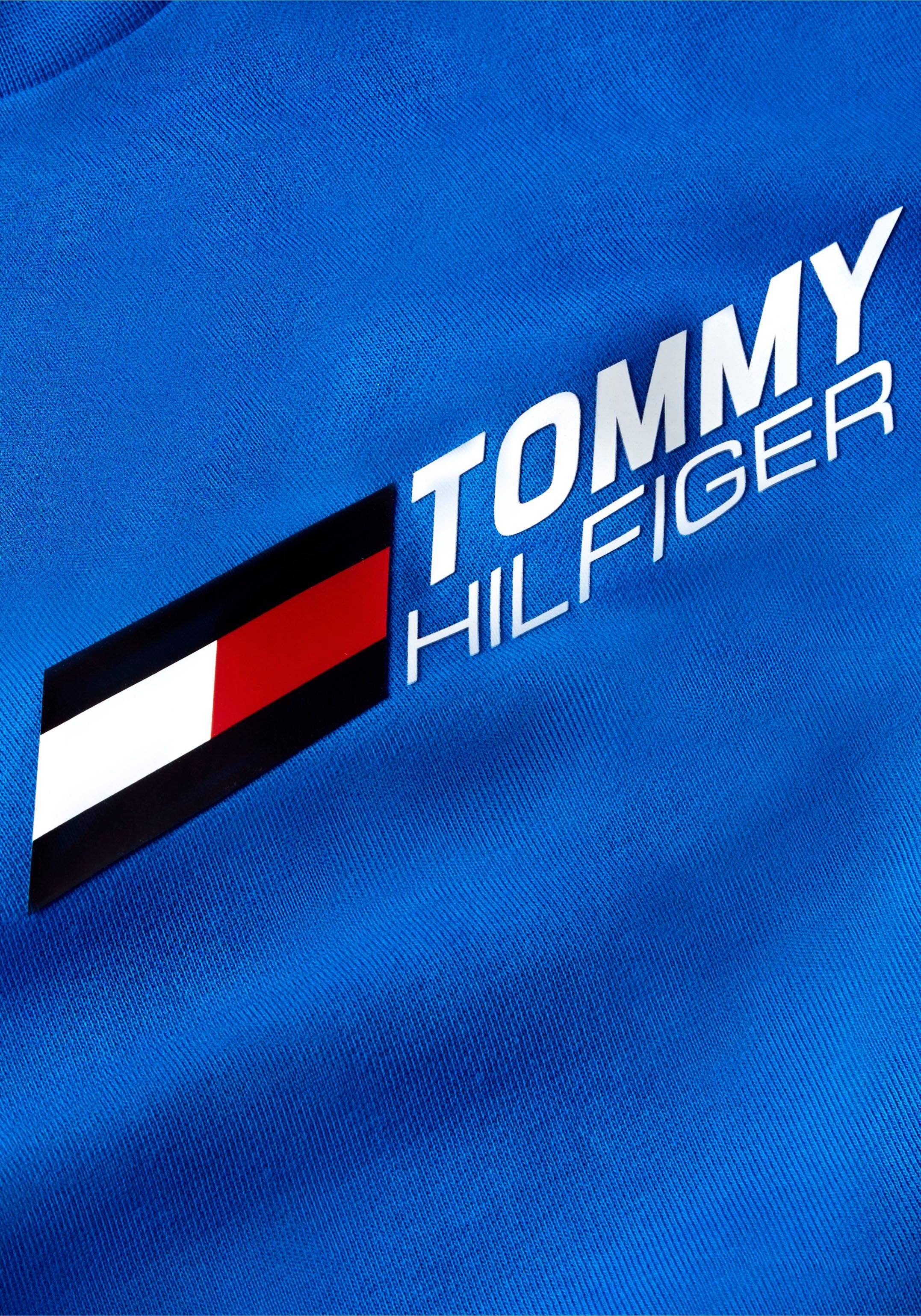 CREW Sport ESSENTIALS blau Hilfiger Tommy Sweater