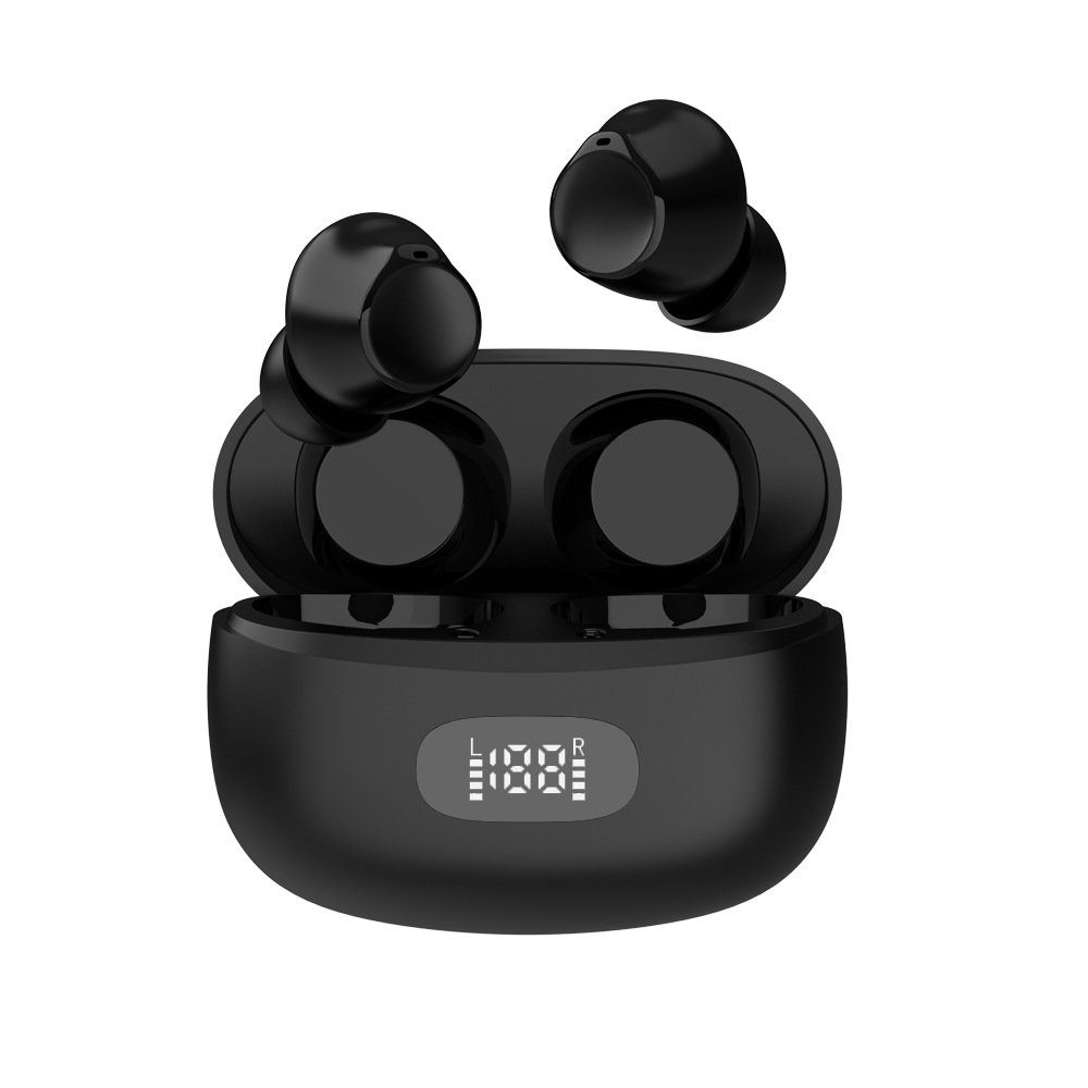 MOUTEN Kabelloser Bluetooth-In-Ear-Sportkopfhörer mit langer Akkulaufzeit Bluetooth-Kopfhörer schwarz
