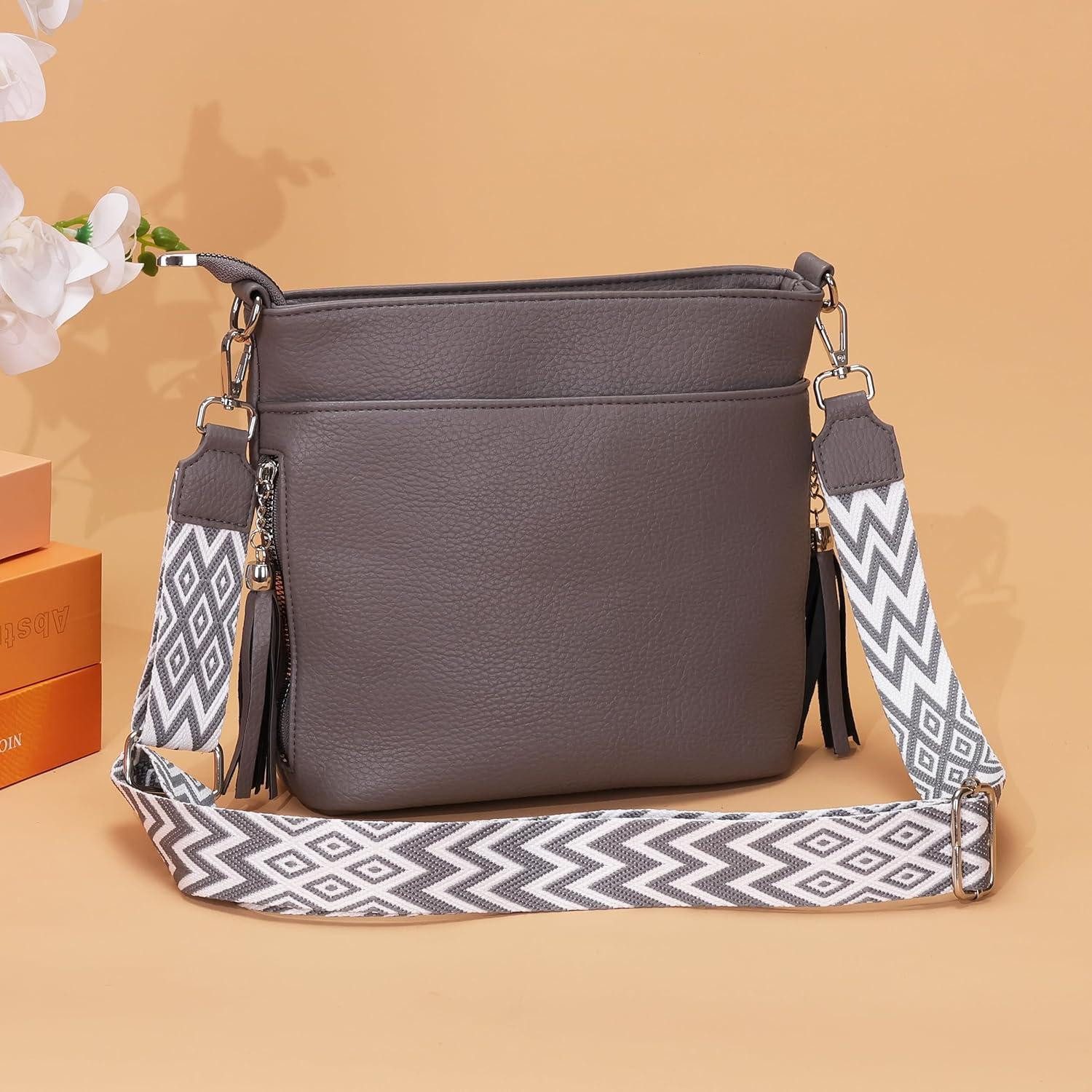 LuxusKollektion Umhängetasche Umhängetasche Damen Mittelgroß Leder günstig online kaufen