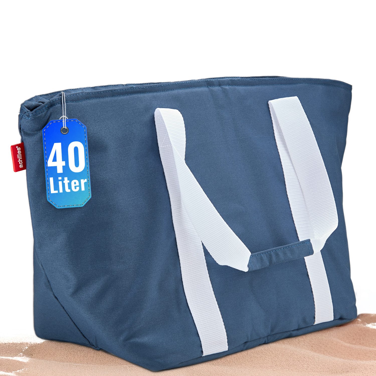 achilles Einkaufsshopper Shopper-Tasche mit Kühlfunktion Freizeittasche mit Flaschenfächer