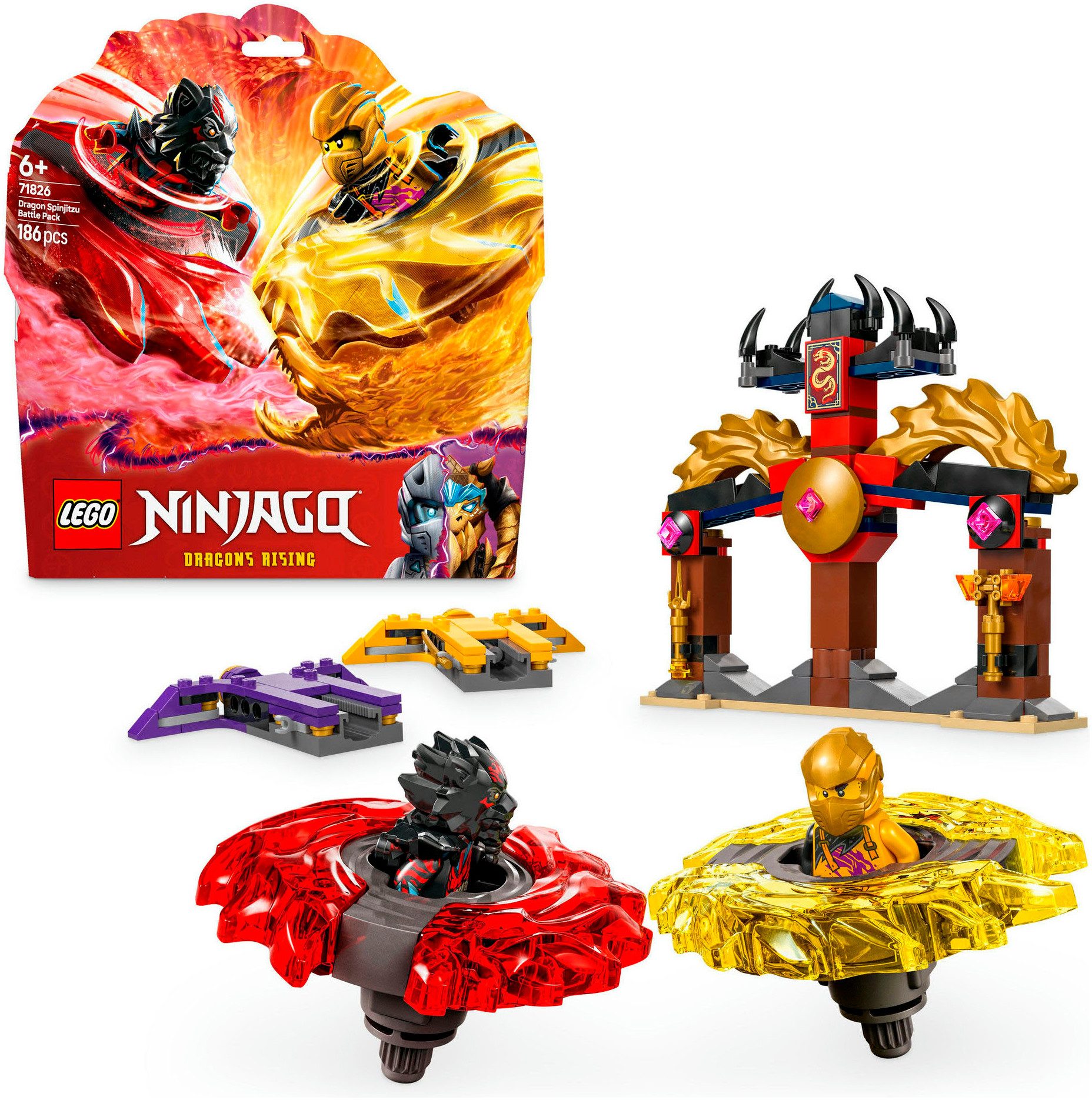 LEGO® Drachen-Spinjitzu Battle Pack (71826), LEGO Ninjago Konstruktionsspie günstig online kaufen