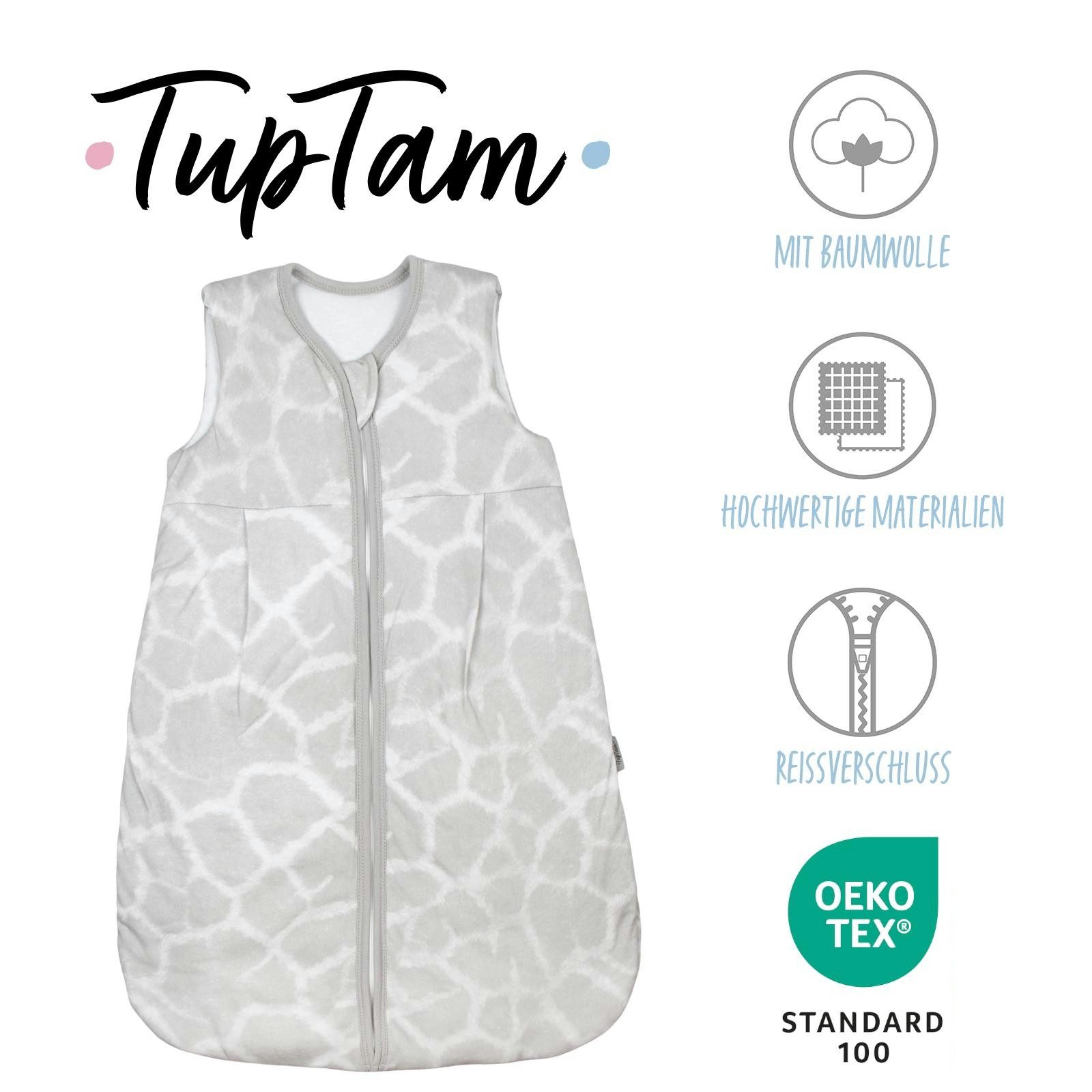 TupTam Babyschlafsack Kugelschlafsack ohne Ärmel 2.5 TOG Ganzjahr – Bild 2 von 5