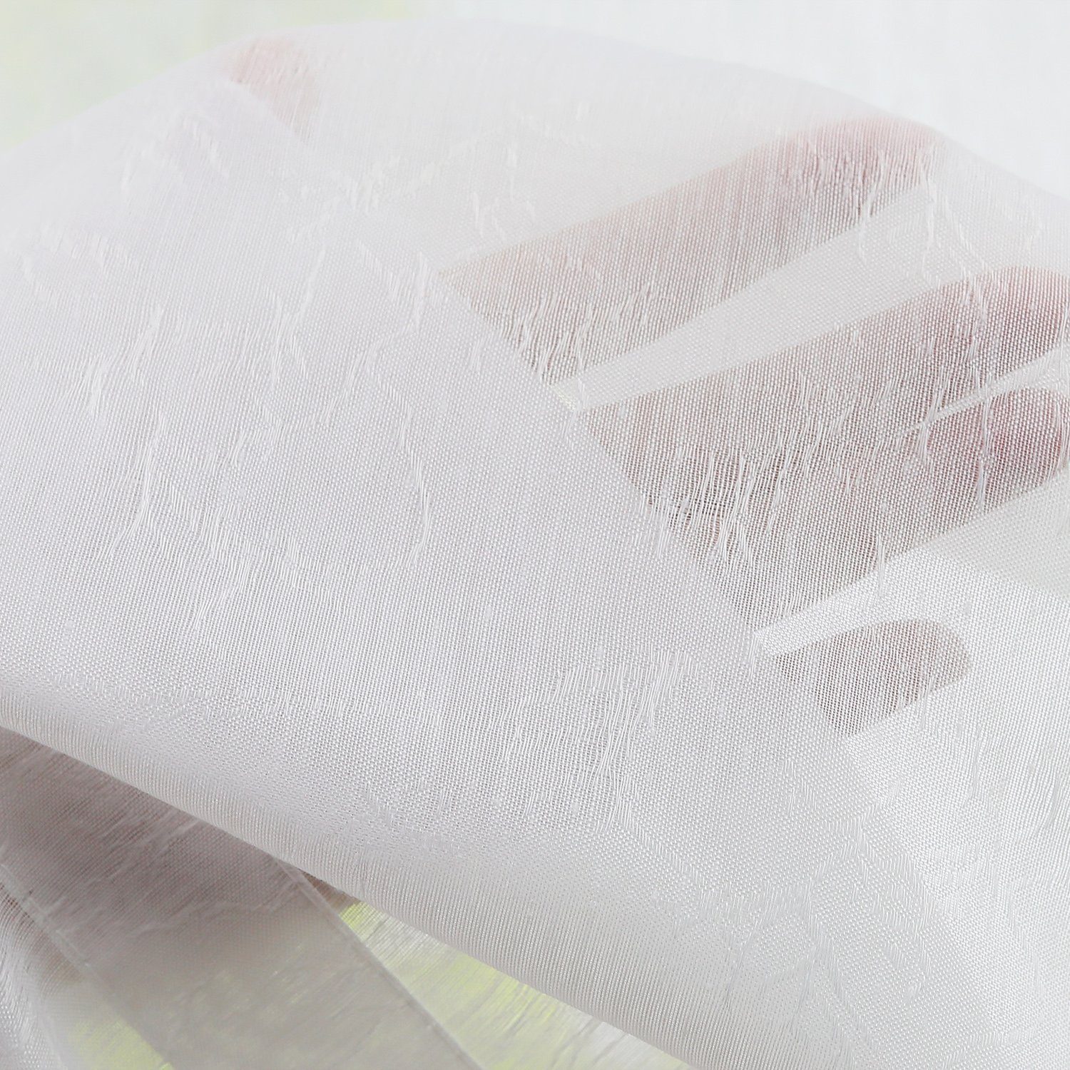 Joyswahl Raffrollo, mit Schlaufen, Unifarbige, Voile