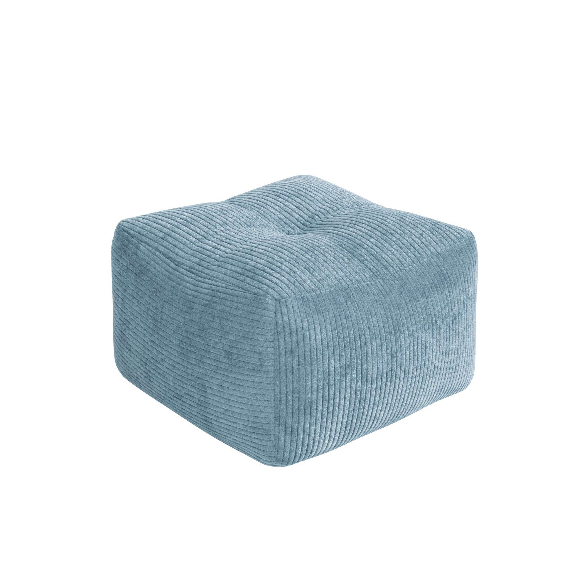 Karup Design Polsterhocker BUDDY POUF, Sitzhocker, Bodenkissen, Chillkissen, Relaxkissen (50 x 50cm, H35cm), in vielen Farben erhältlich), platzsparend, handgefertigt, Platz zum Entspannen, Made in Europe