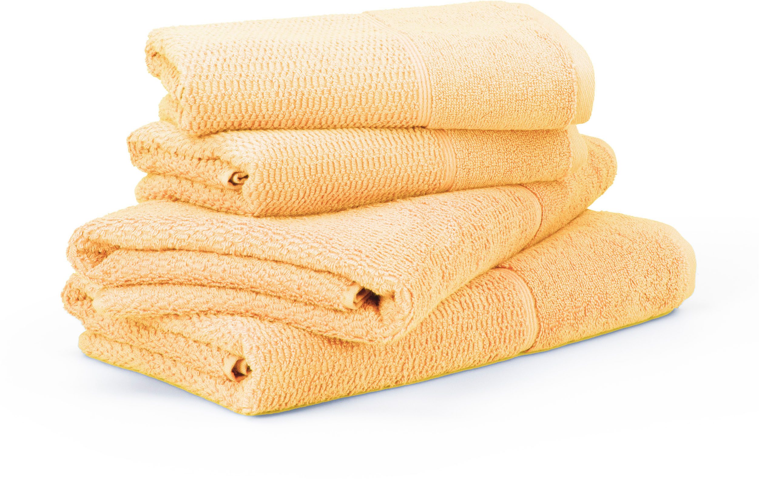 Möve for frottana Handtuch Set "Pearl" Set 4 Stk. Walkfrottier Set: 2x Hand günstig online kaufen