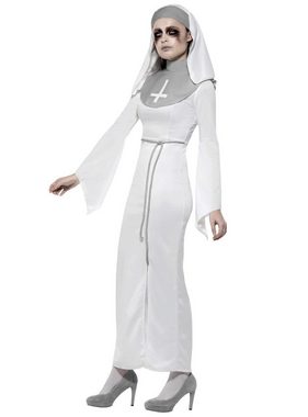 Smiffys Kostüm Satanistische Nonne, Gespenstische Ordensschwester auf Abwegen