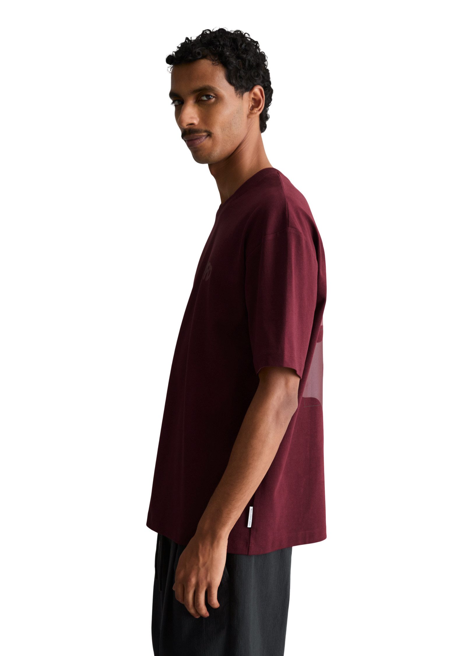 Marc O'Polo DENIM T-Shirt mit großem Rückenprint