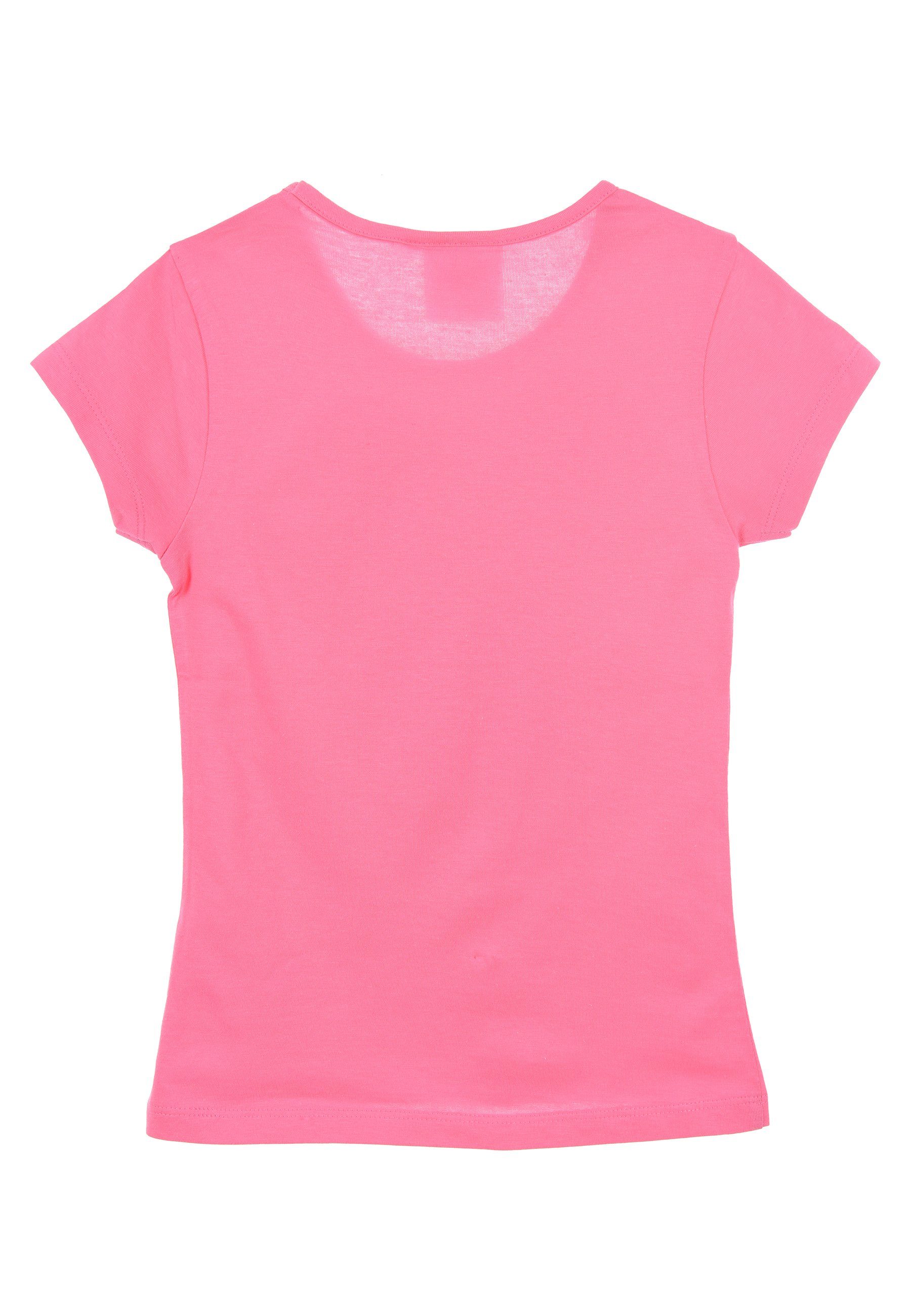 kurzarm T-Shirt Shirt Pink Mädchen PATROL Kinder PAW T-Shirt