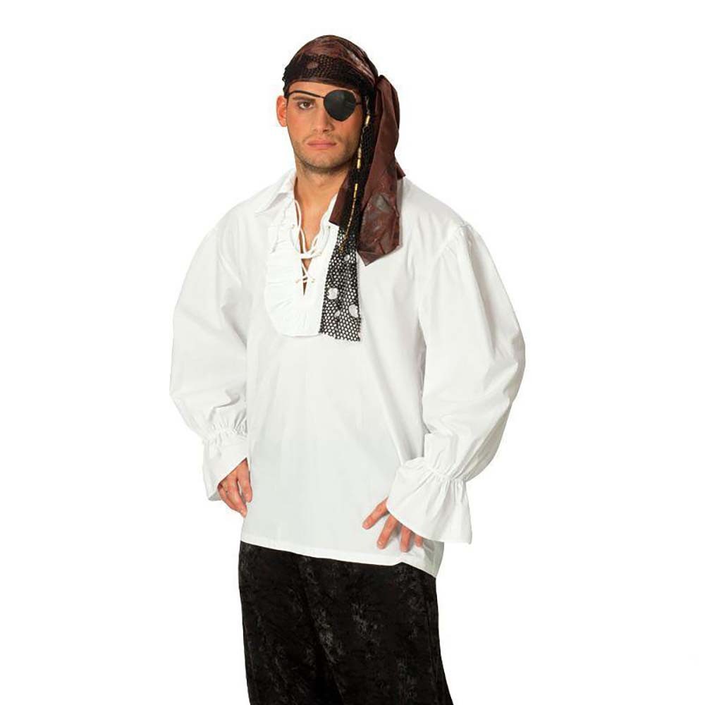 Party x People Kostüm Piratenhemd weiß