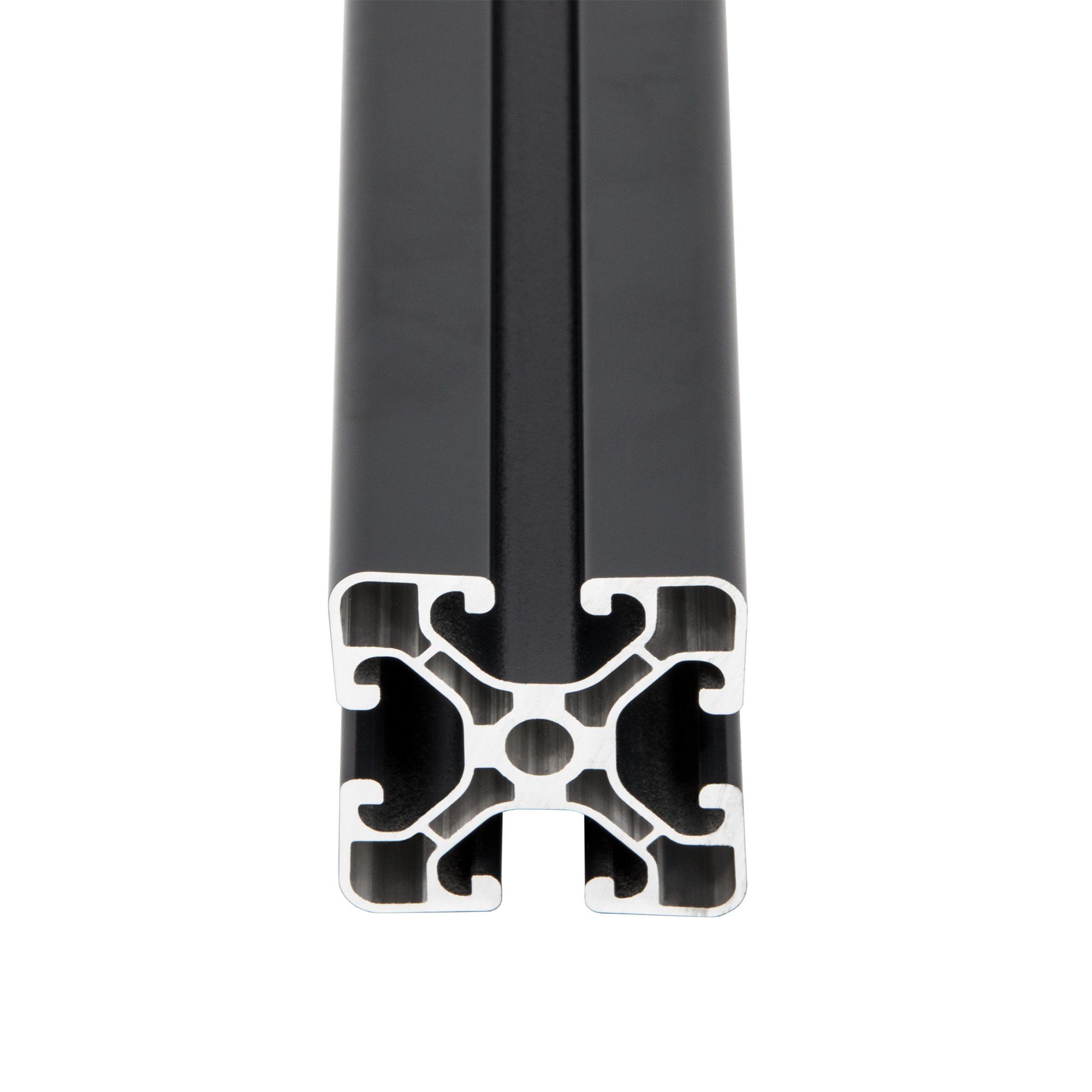 SCHMIDT systemprofile Profil 2m Aluminium Strebenprofil 40x40mm Nut 8 Anthrazit 4040 Nutprofil