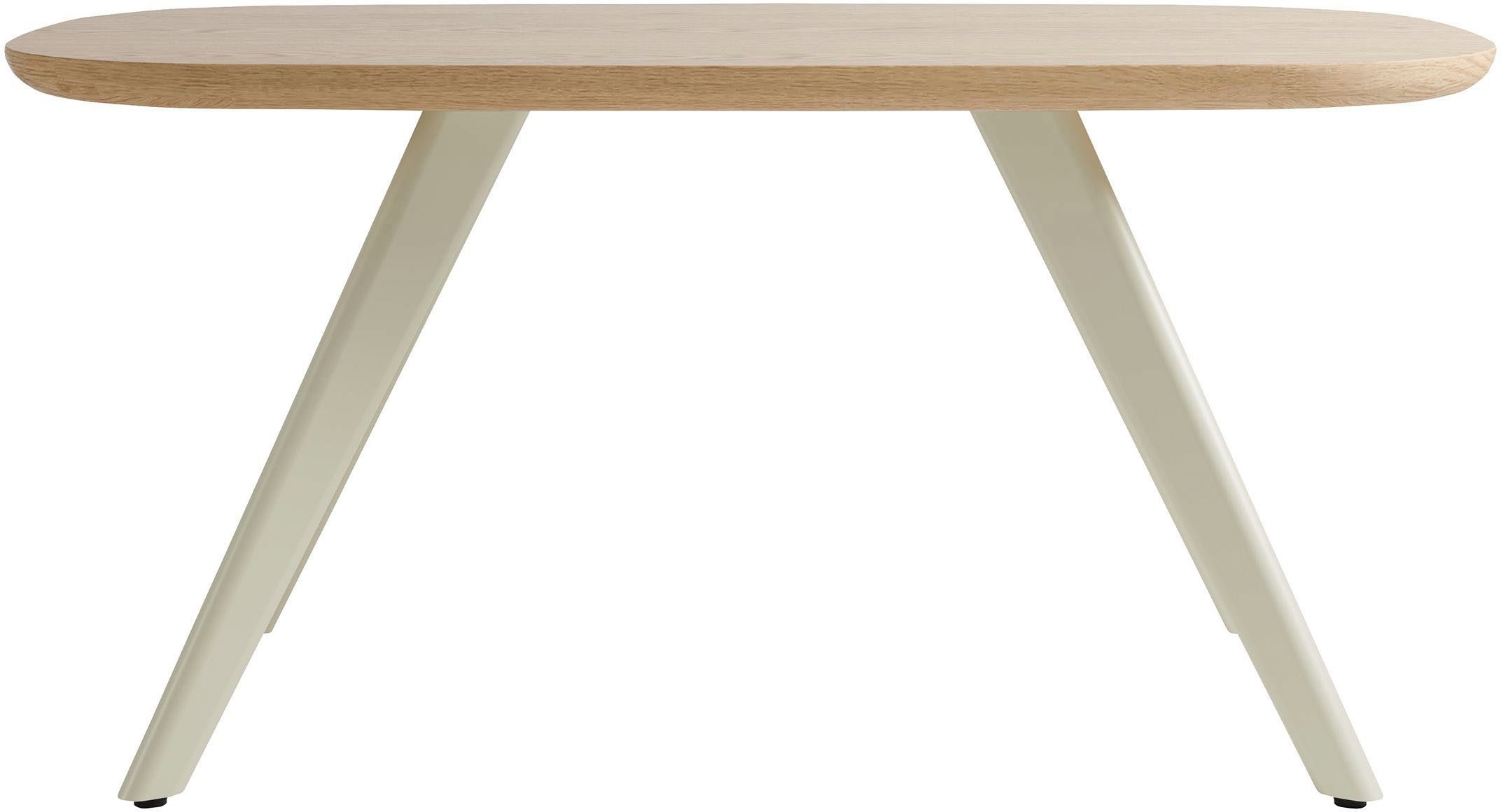 SCHÖNER WOHNEN-Kollektion Esstisch LARVIK (1-St), in 160 cm oder 200 cm mit abgerundeter Kante