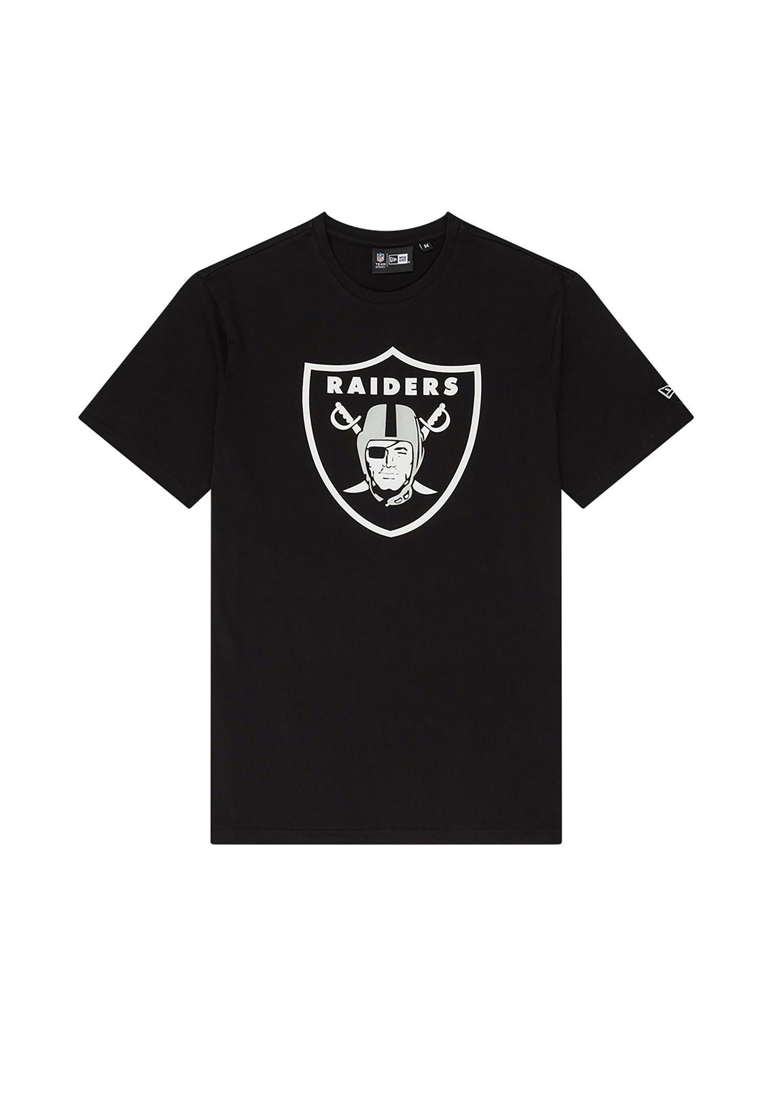 New Era T-Shirt Las Vegas Raiders NFL Team Logo Schwarz T-Shirt New Era (1-tlg)