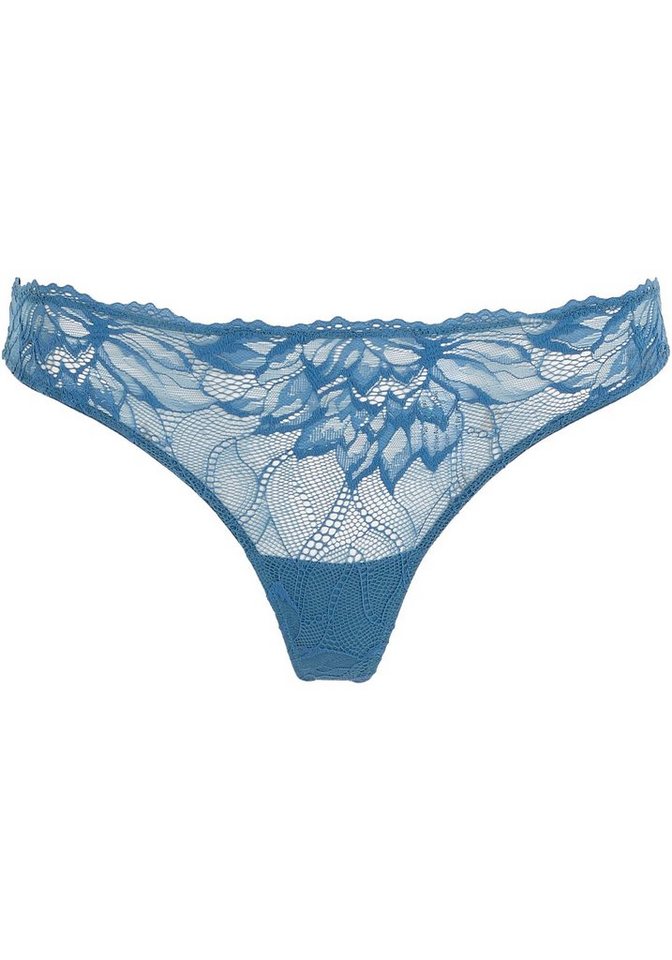 Calvin Klein Underwear T-String THONG mit floraler Spitze