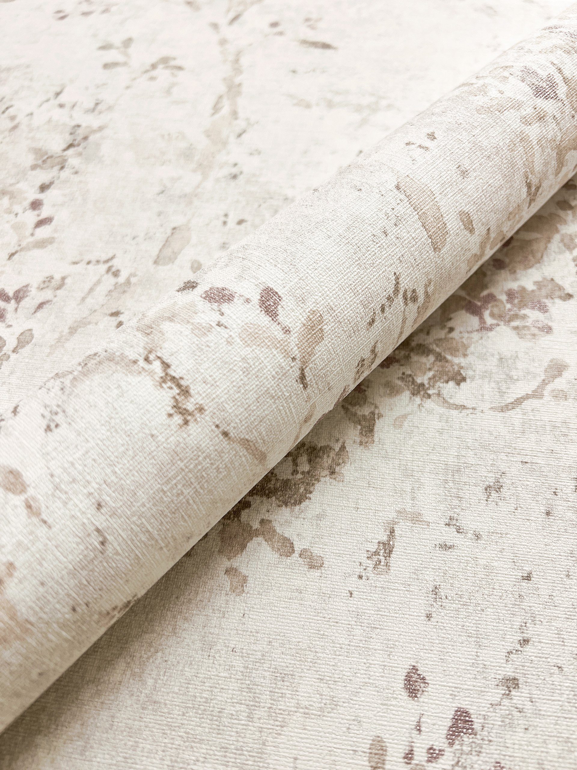 Newroom Vliestapete, Beige Tapete Floral Blätter günstig online kaufen