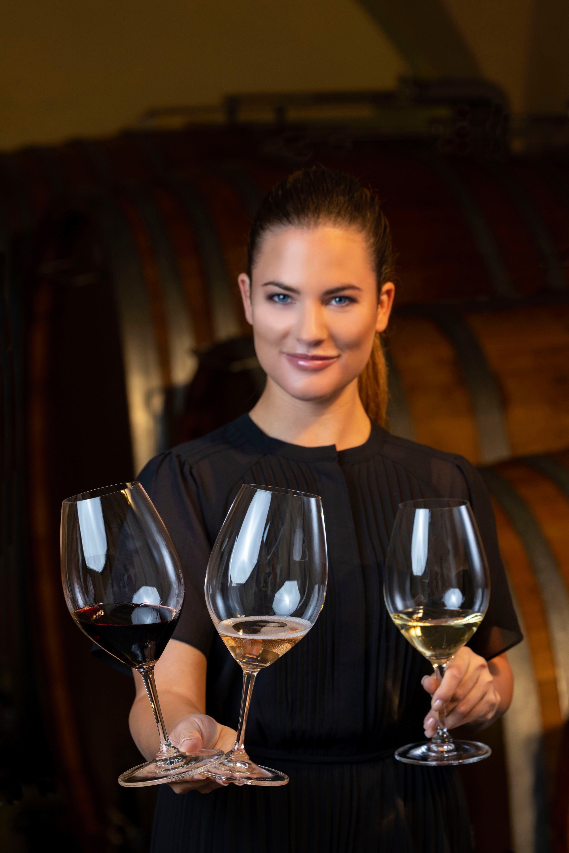 Germany, 4-teilig Made WINE Friendly, in ml, 995 Wine FRIENDLY Kristallglas, RIEDEL Rotweinglas RIEDEL Glas