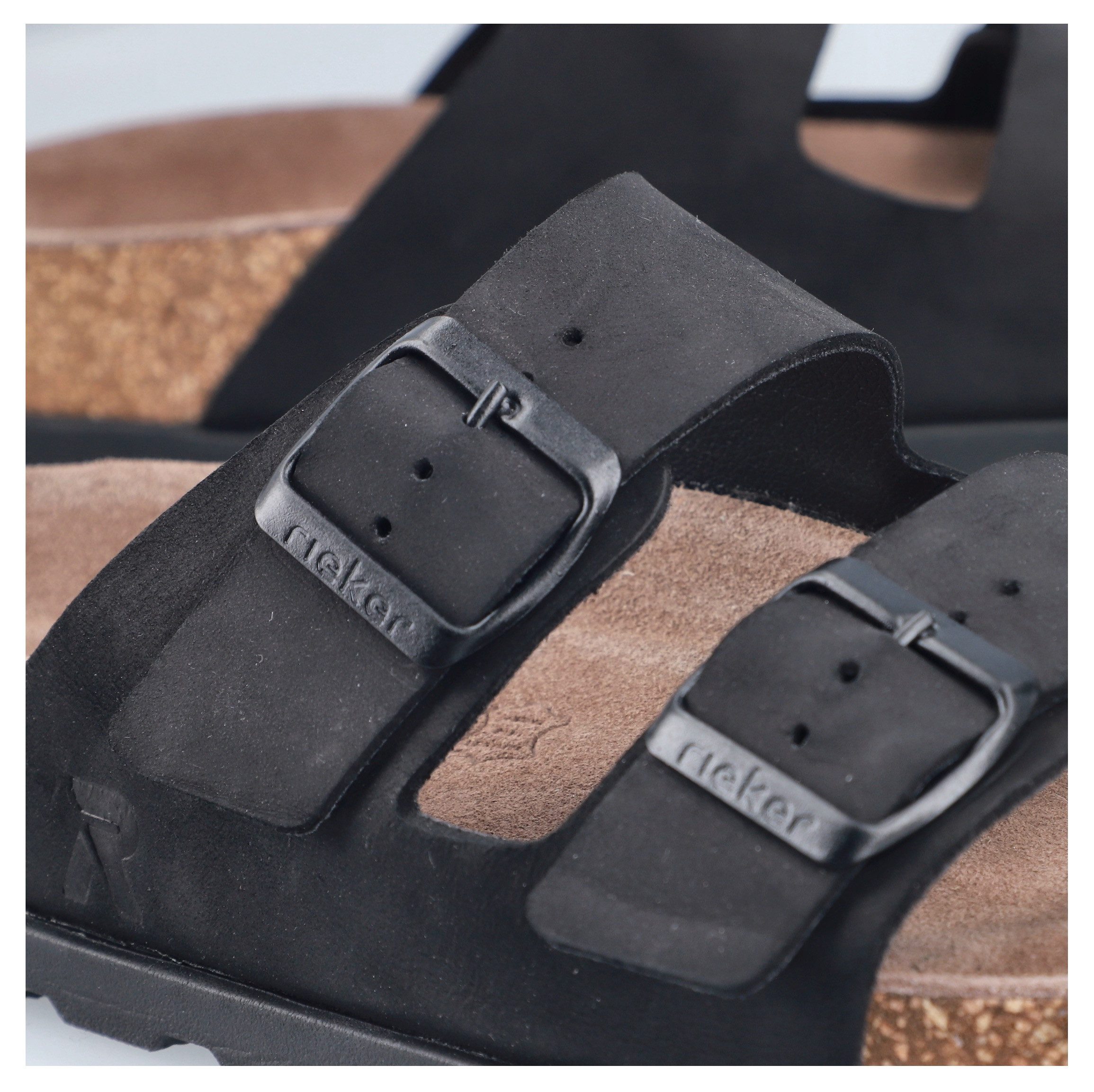 Rieker Pantolette Hausschuh, Sommerschuh, Strandschuh, Zweischnaller mit So günstig online kaufen