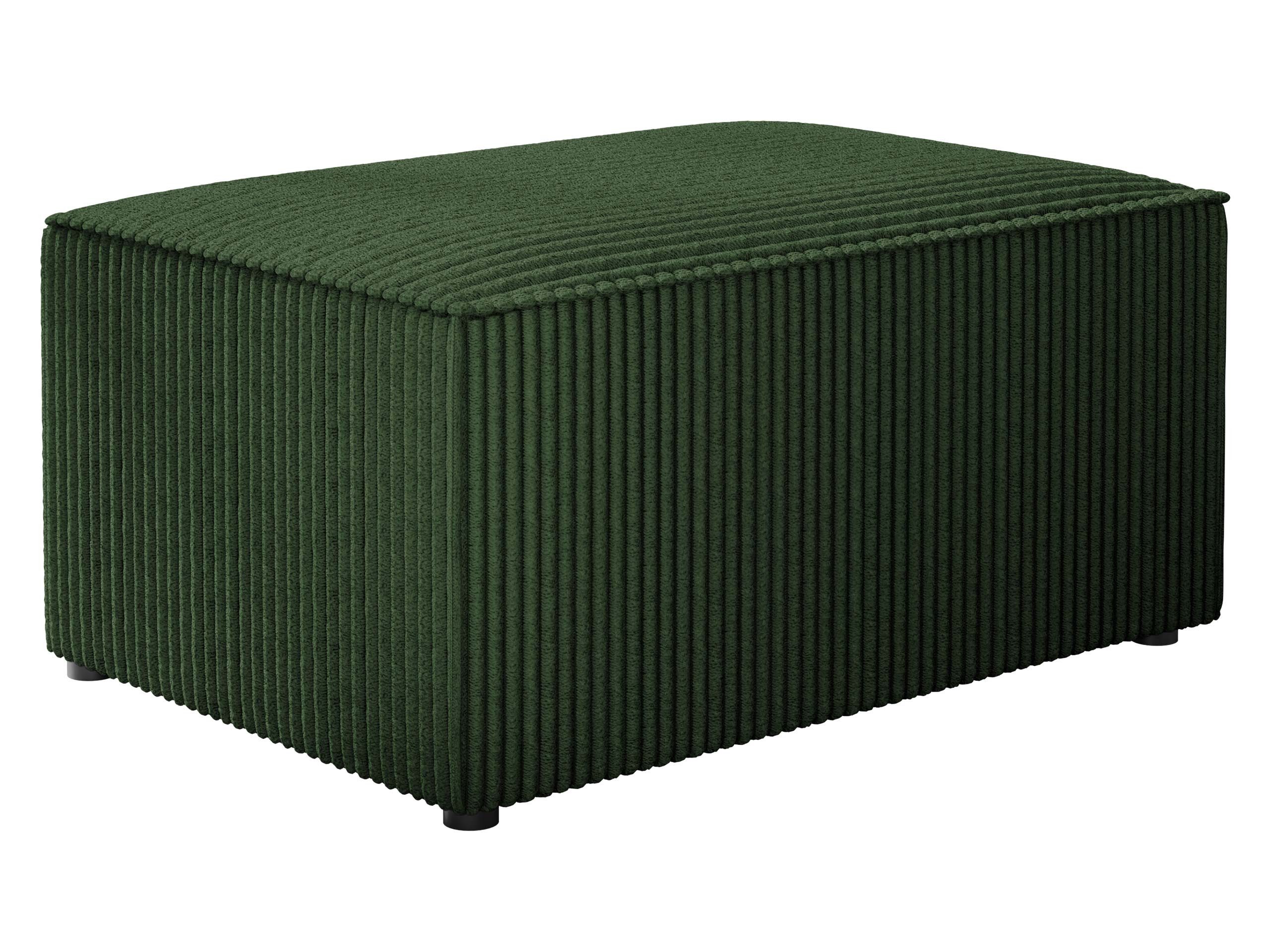 MIRJAN24 Polsterhocker Karl Cord, Schwarze Füße, 60x45x38 cm günstig online kaufen