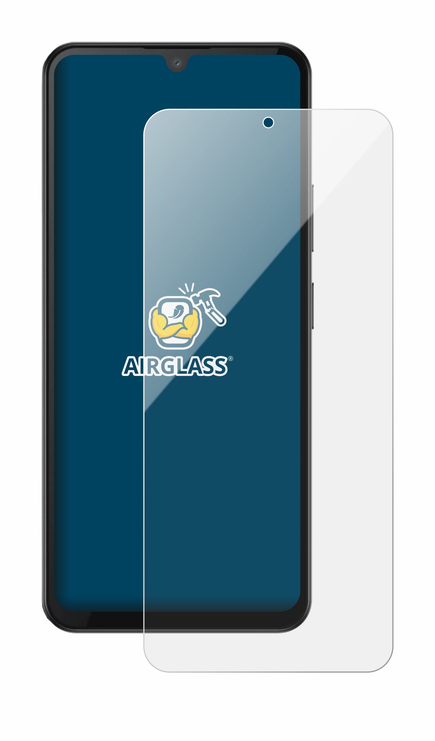 BROTECT Displayschutzglas Folie für Doogee M30, Schutzfolie Glas Panzer Display Schutz klar – Bild 2 von 5
