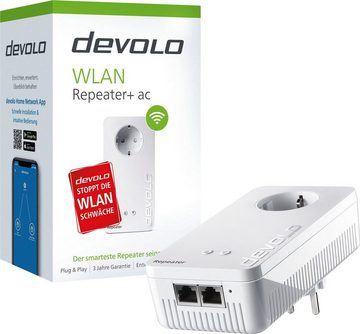 DEVOLO WIFI Repeater+ ac (1200Mbit, 2x LAN, Access Point, Dual WLAN) WLAN-Repeater