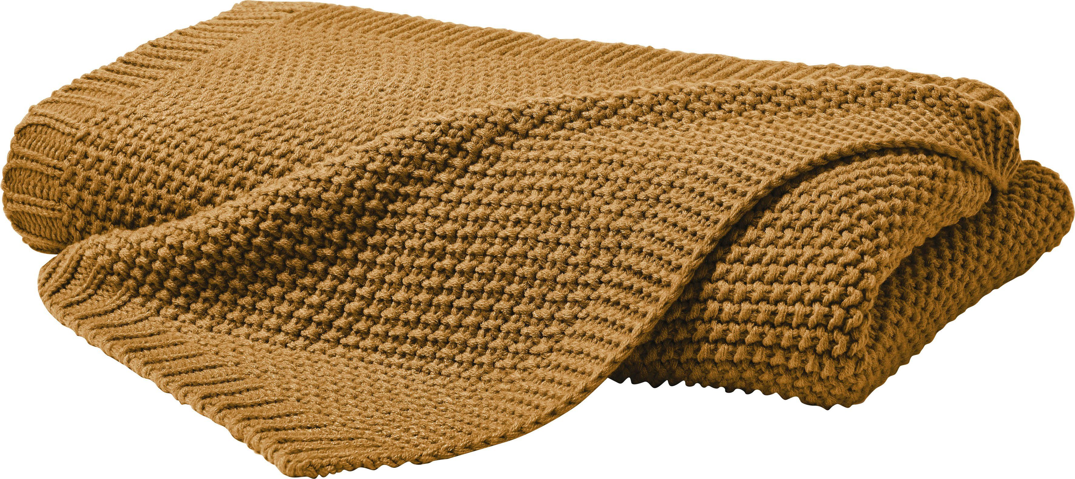Wohndecke Strick, Primera, mit einer hochwertigen günstig online kaufen
