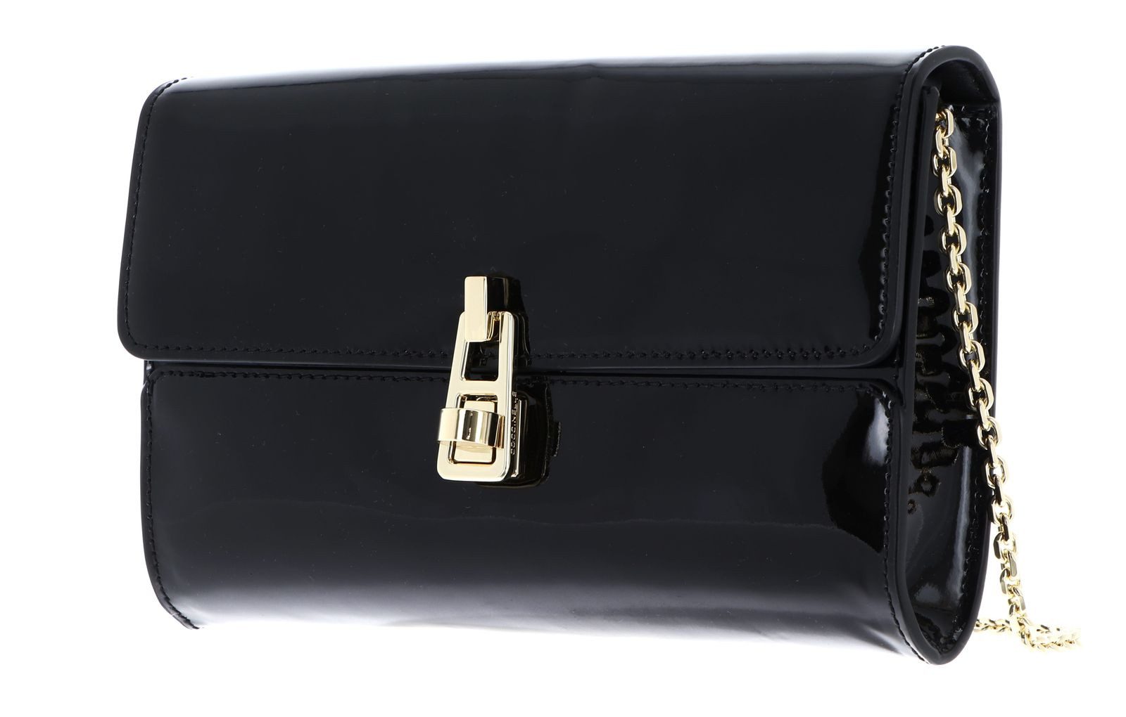 COCCINELLE Clutch 2Nite Patent Clutch, aus echtem Rindsleder