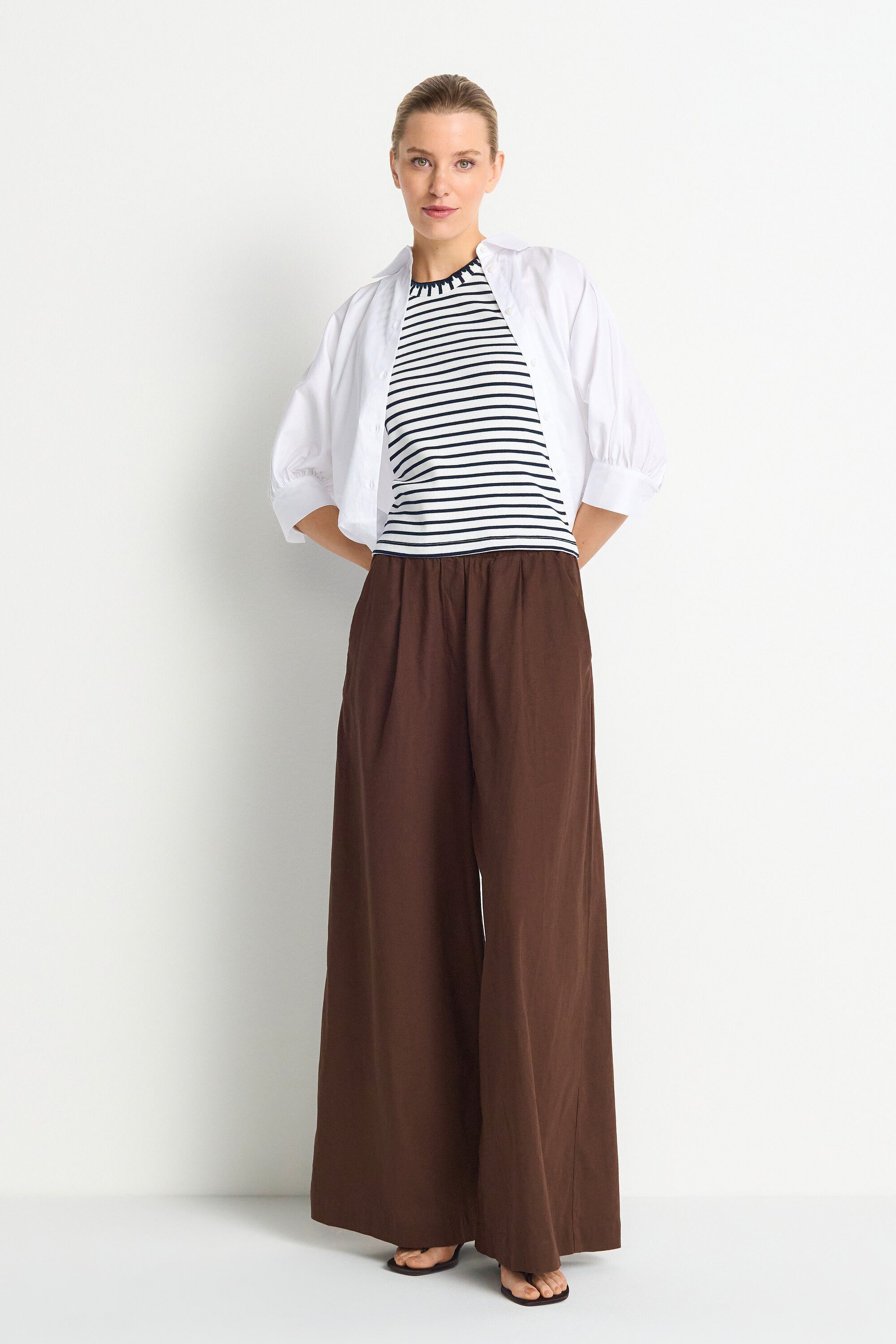 RICHROYAL Leinenhose