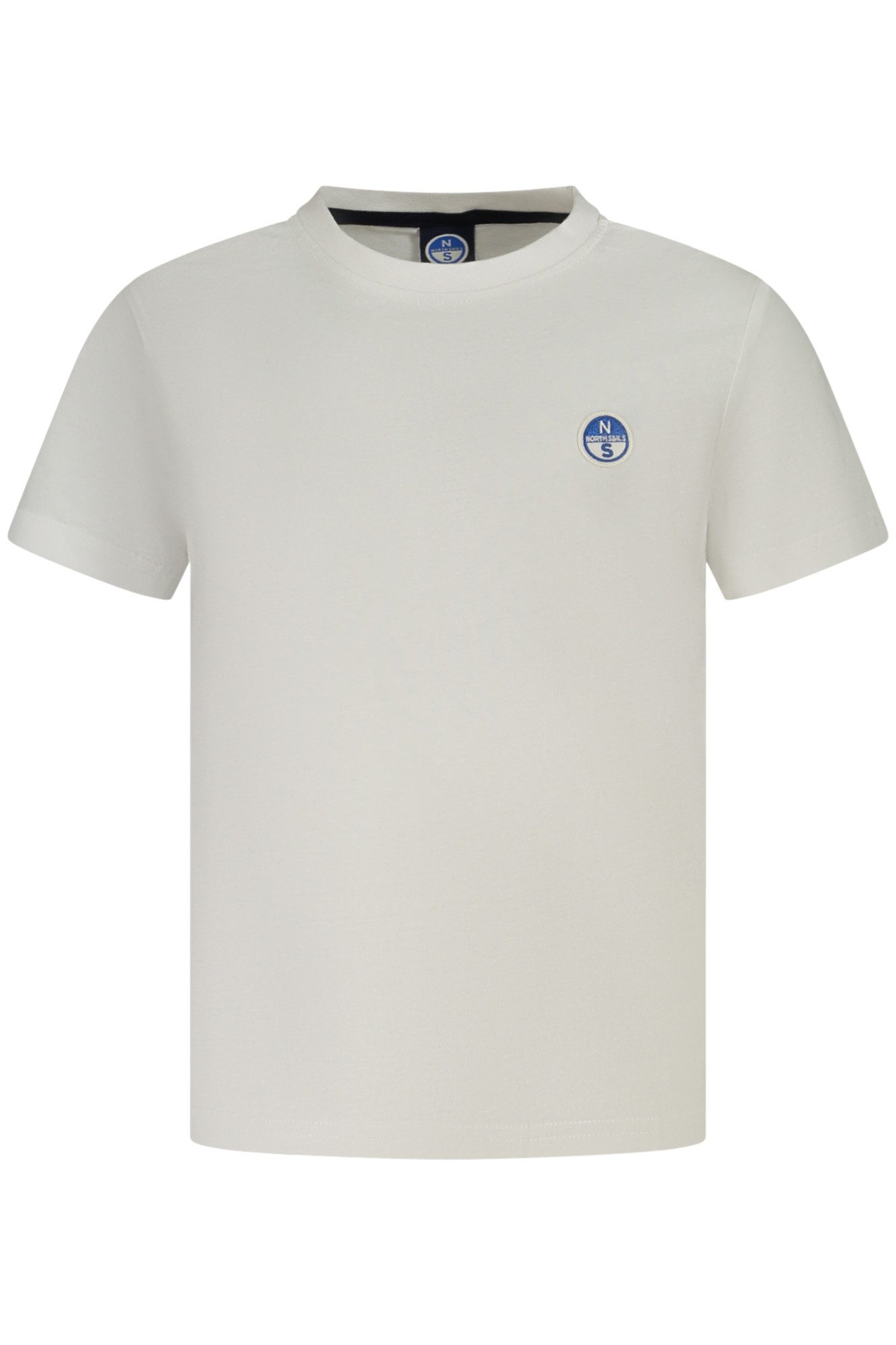 North Sails T-Shirt Kinder Kurzarm T-Shirt Weiß - Rundhals & Ocean