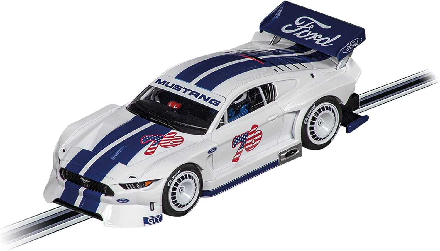 Rennbahn-Auto Carrera 20031083 DIGITAL1:32 Auto Ford Mustang GTY "No.76"