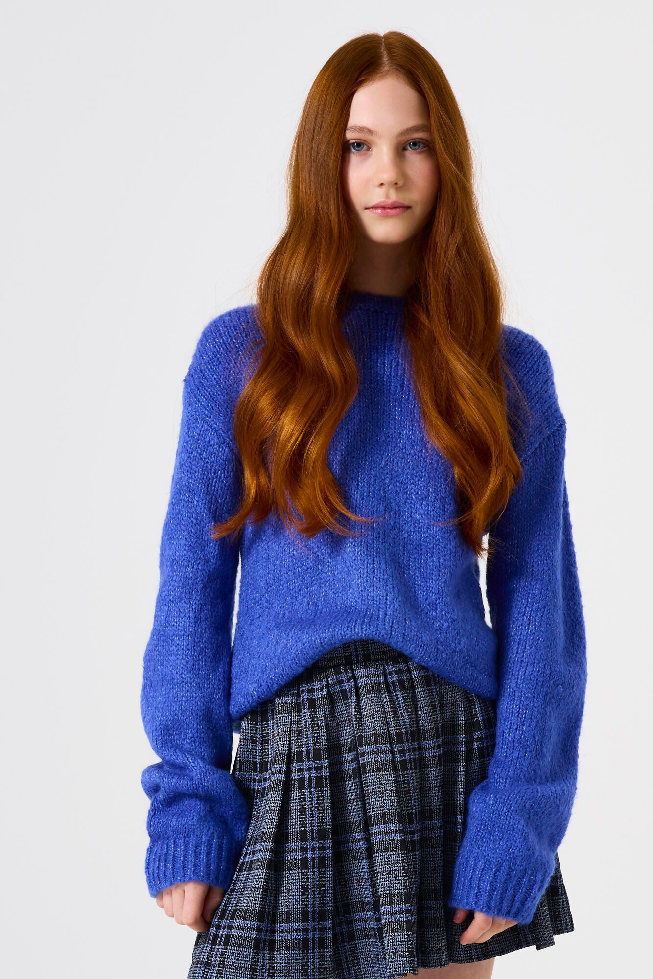 Garcia Strickpullover Weiche Qualität und lockerer Schnitt