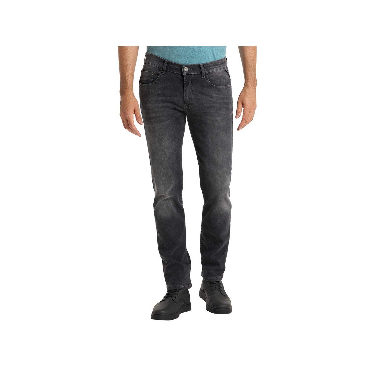 Pioneer Authentic Jeans Straight-Jeans schwarz regular (1-tlg)