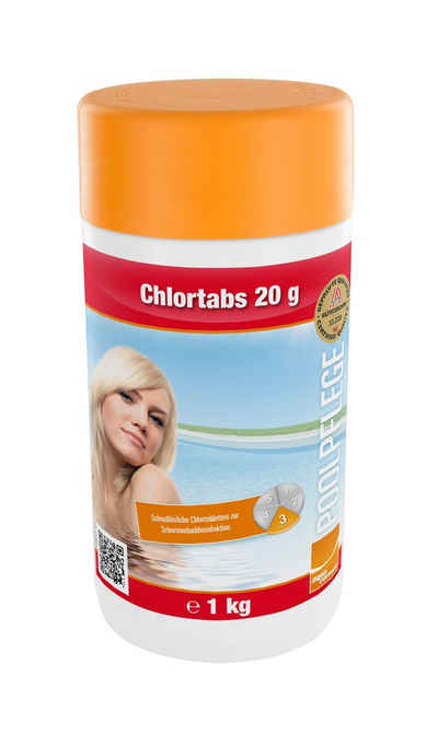 Steinbach Pool Chlortabletten Chlortabs 20g, schnell löslich, (Packung)