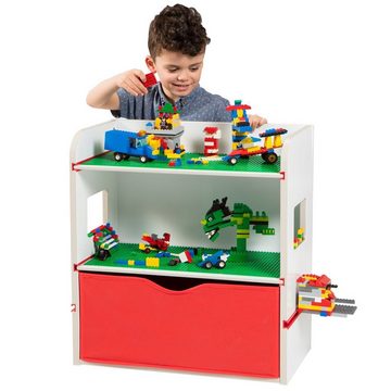 Moose Toys Kinderregal Praktisches Regal-System mit Bausteinplattformen Room 2 Build original