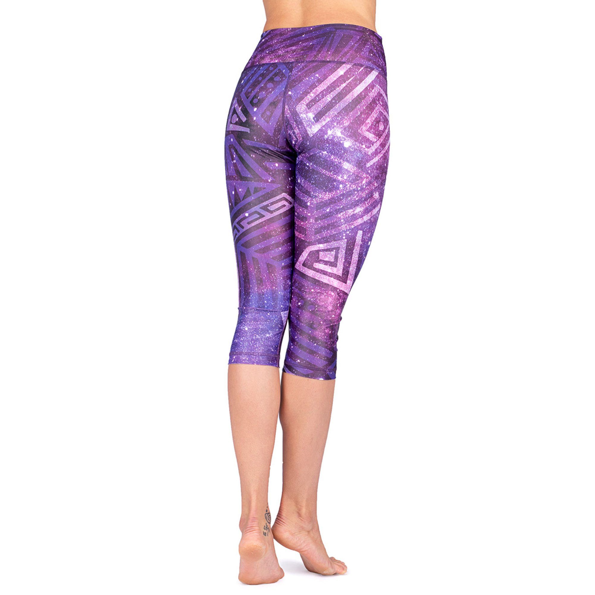 Yogashorts Stardust (1-tlg) Tribe Yoga Pants Capri Niyama