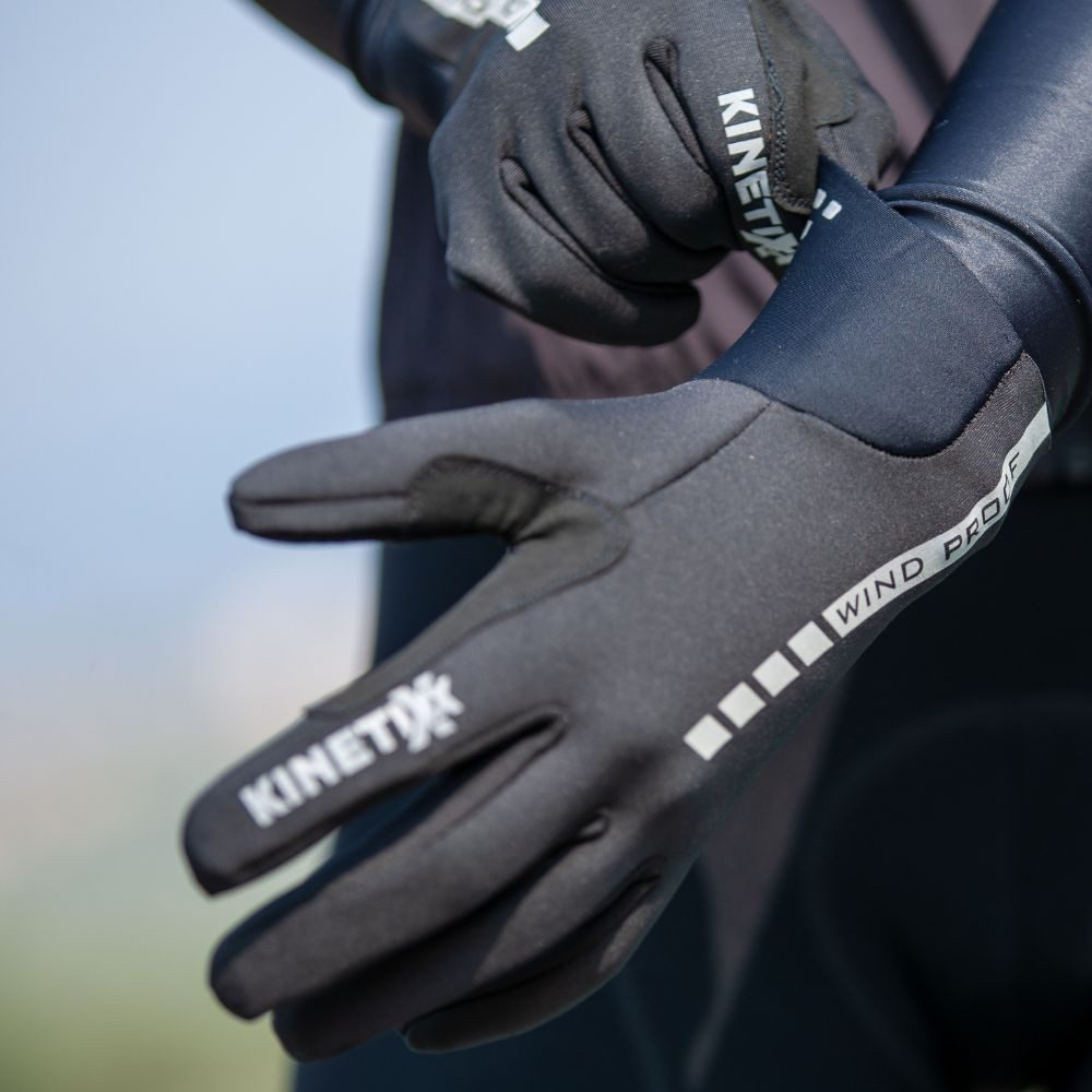 Kinetixx Fahrradhandschuhe Winddichte Winter-Radhandschuhe Leevi, KinetiXx (in schwarz oder gelb) Anatomische Passform, Grip, Atmungsaktiv, Kälteschutz, Winddicht